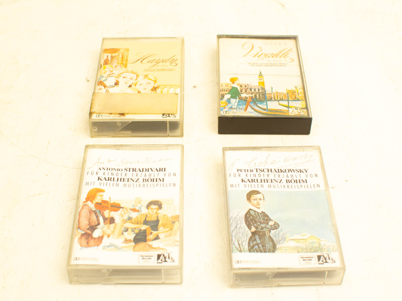 4 cassettebandjes  31260