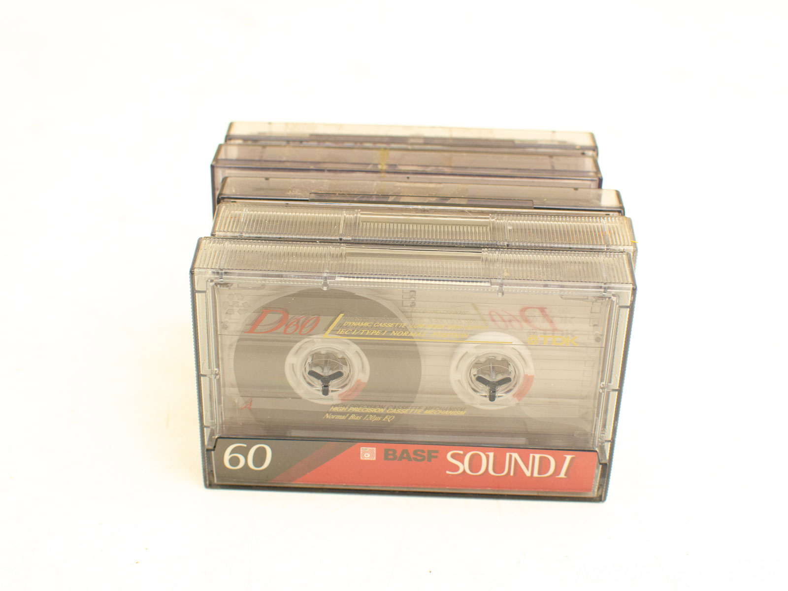 5 Basf cassettebandjes  31228