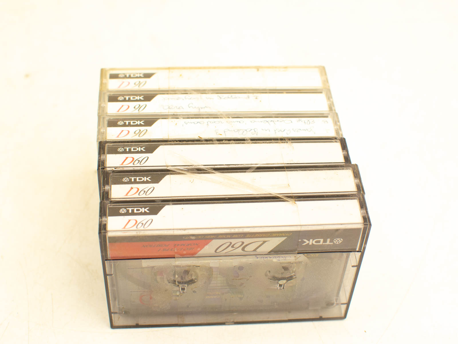 6 Tdk cassettebandjes 31271