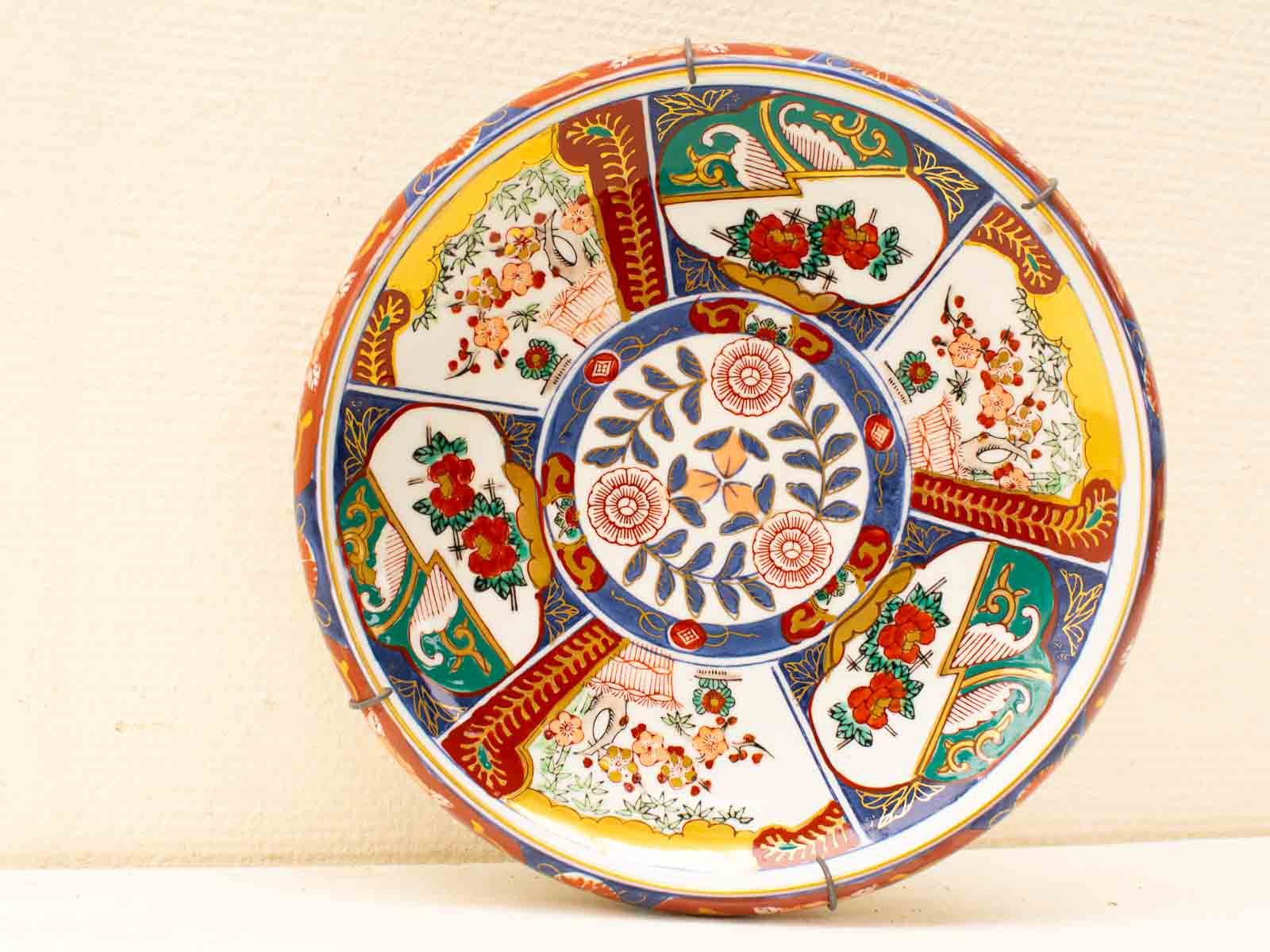 Gold imari wandbord  31026