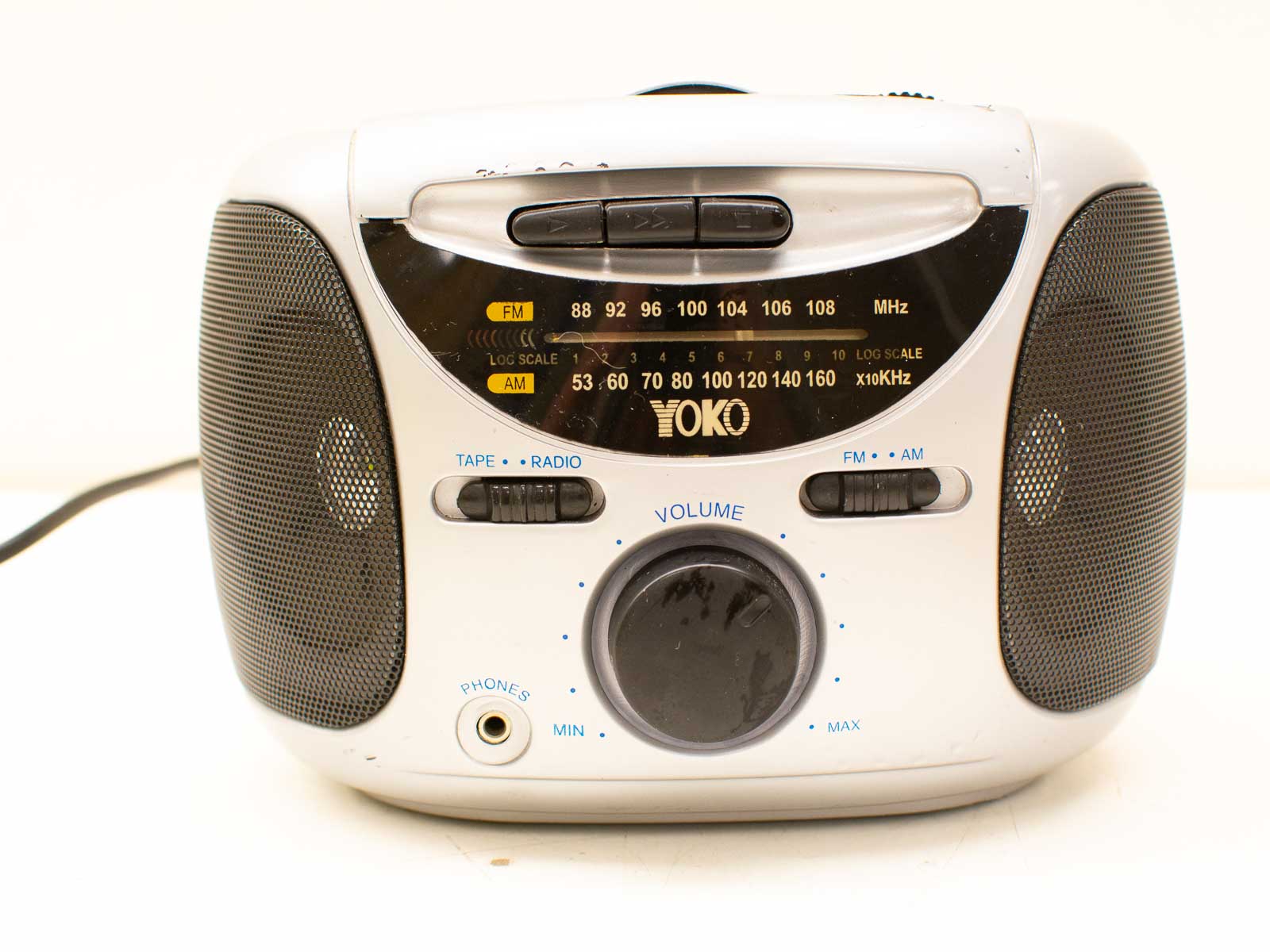 Yoko potable radio cassette player  31119