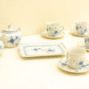 12 victoria blue servies  31959