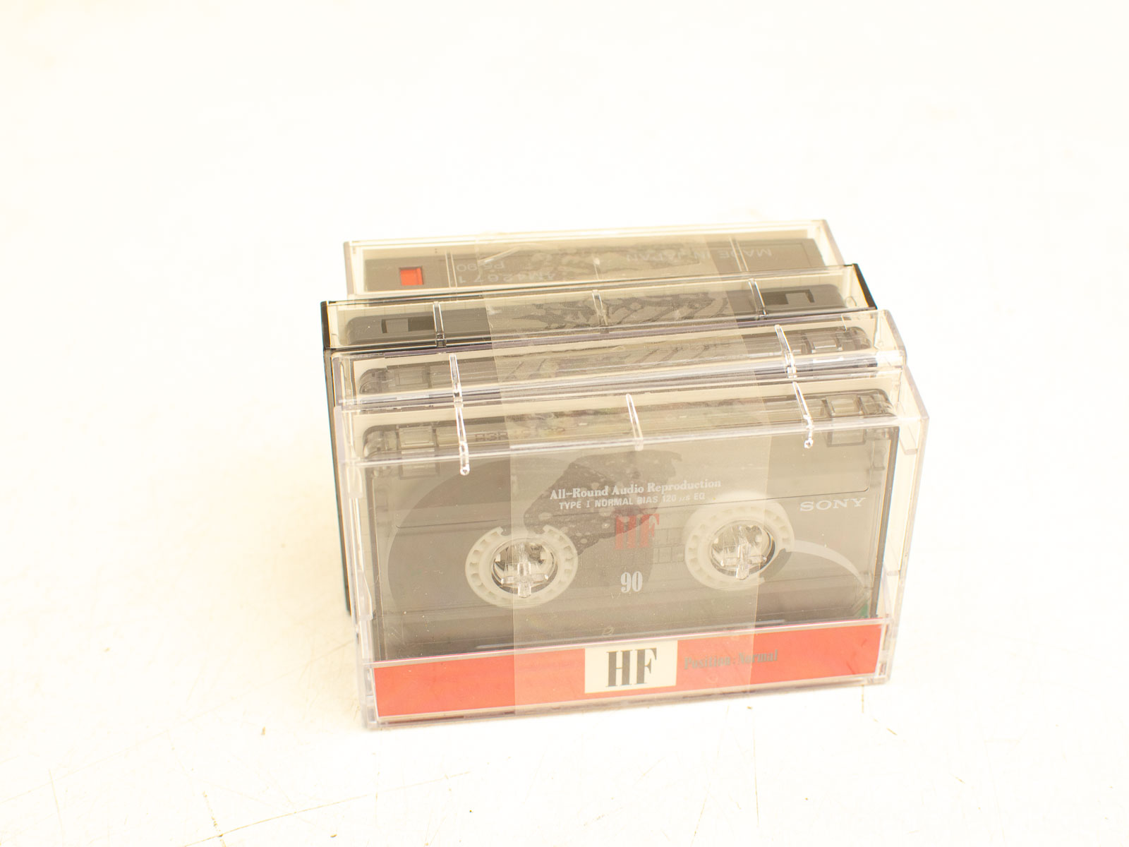 4 sony cassettebandjes  31905