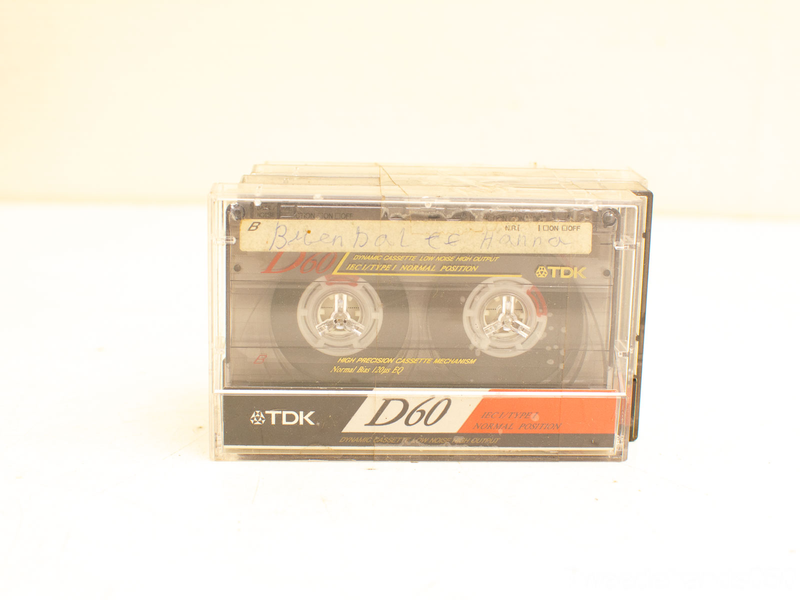 4 tdk cassettebandjes 31342