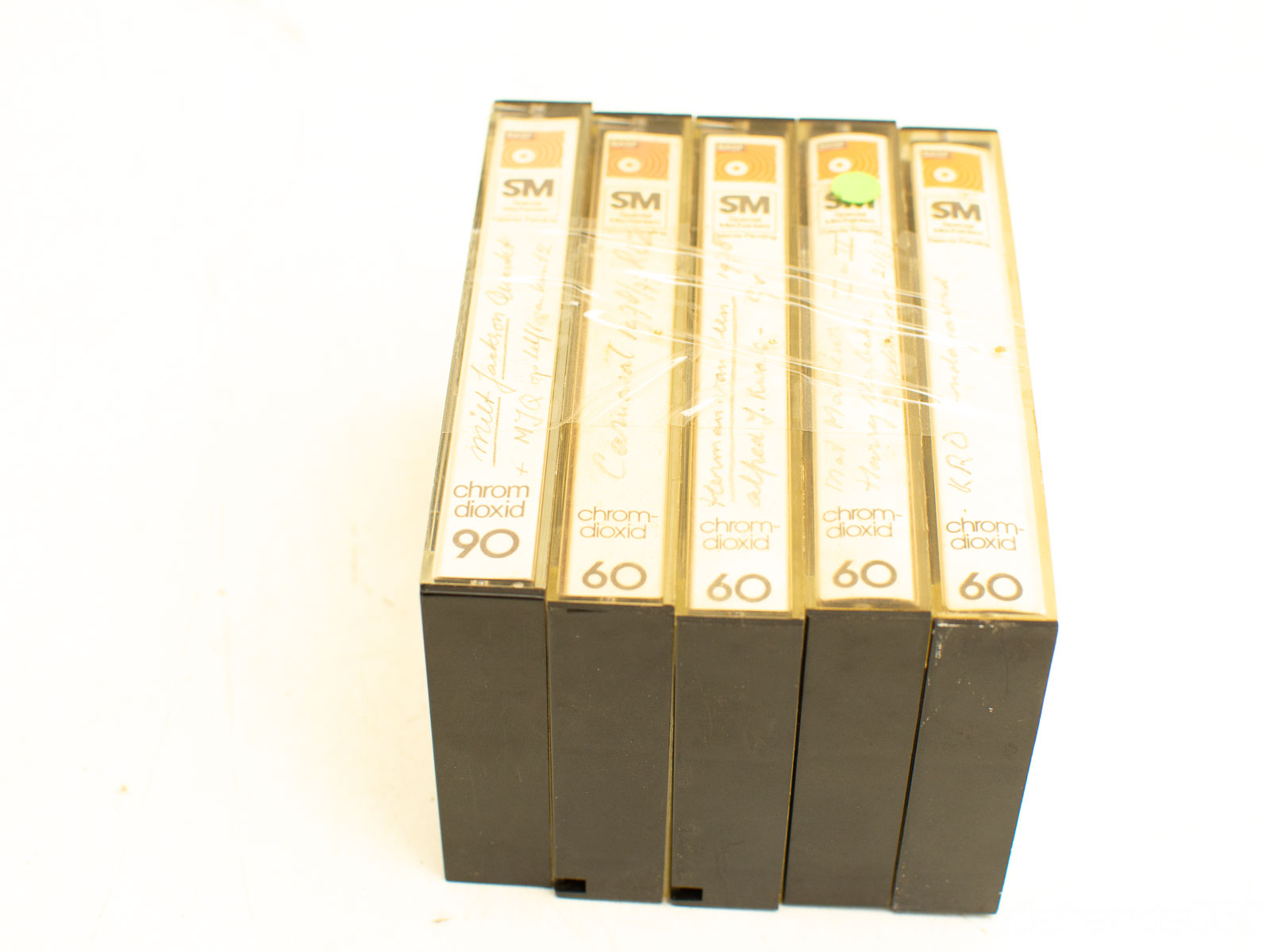 5 Basf cassettebandjes  31354