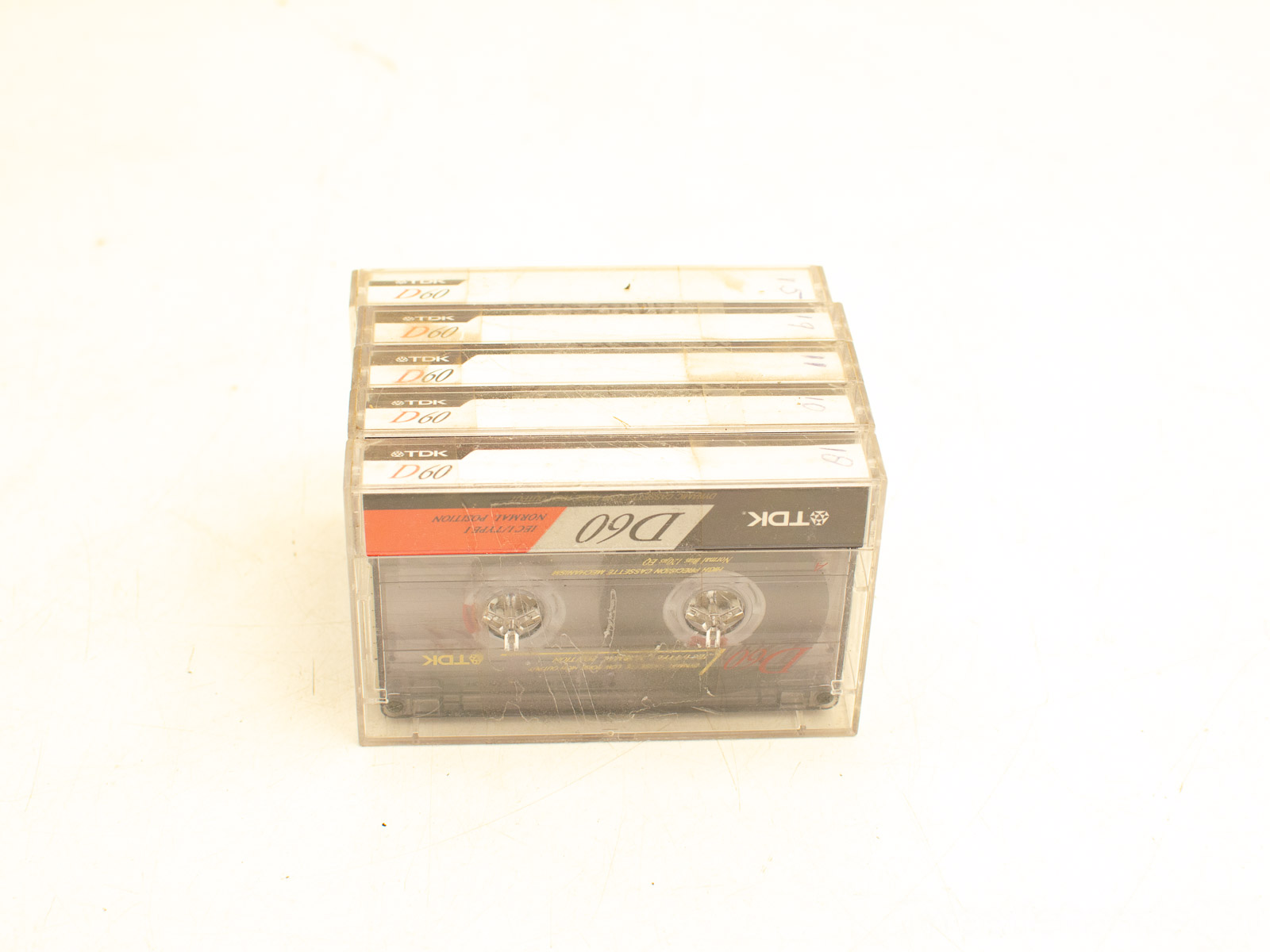 5 TDK cassettebandjes 31344