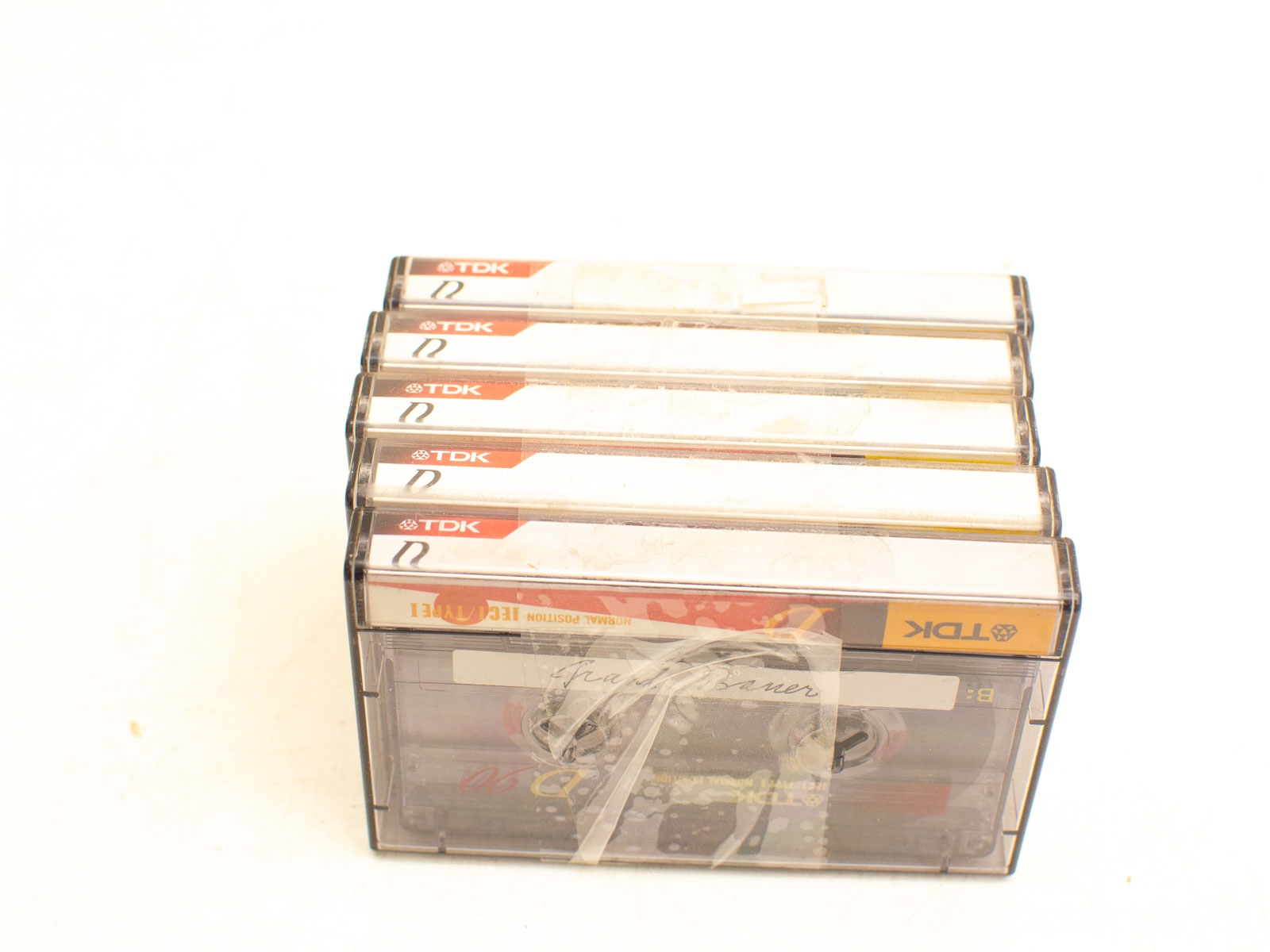 5 Tdk cassettebandjes 31383