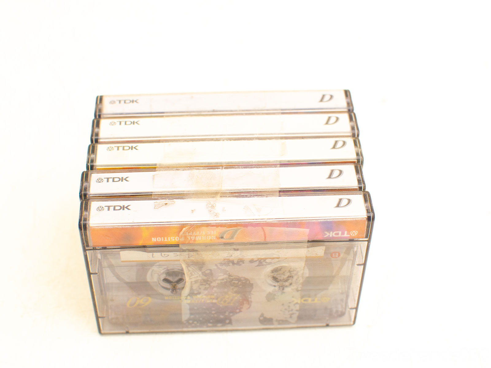 5 Tdk cassettebandjes  31394