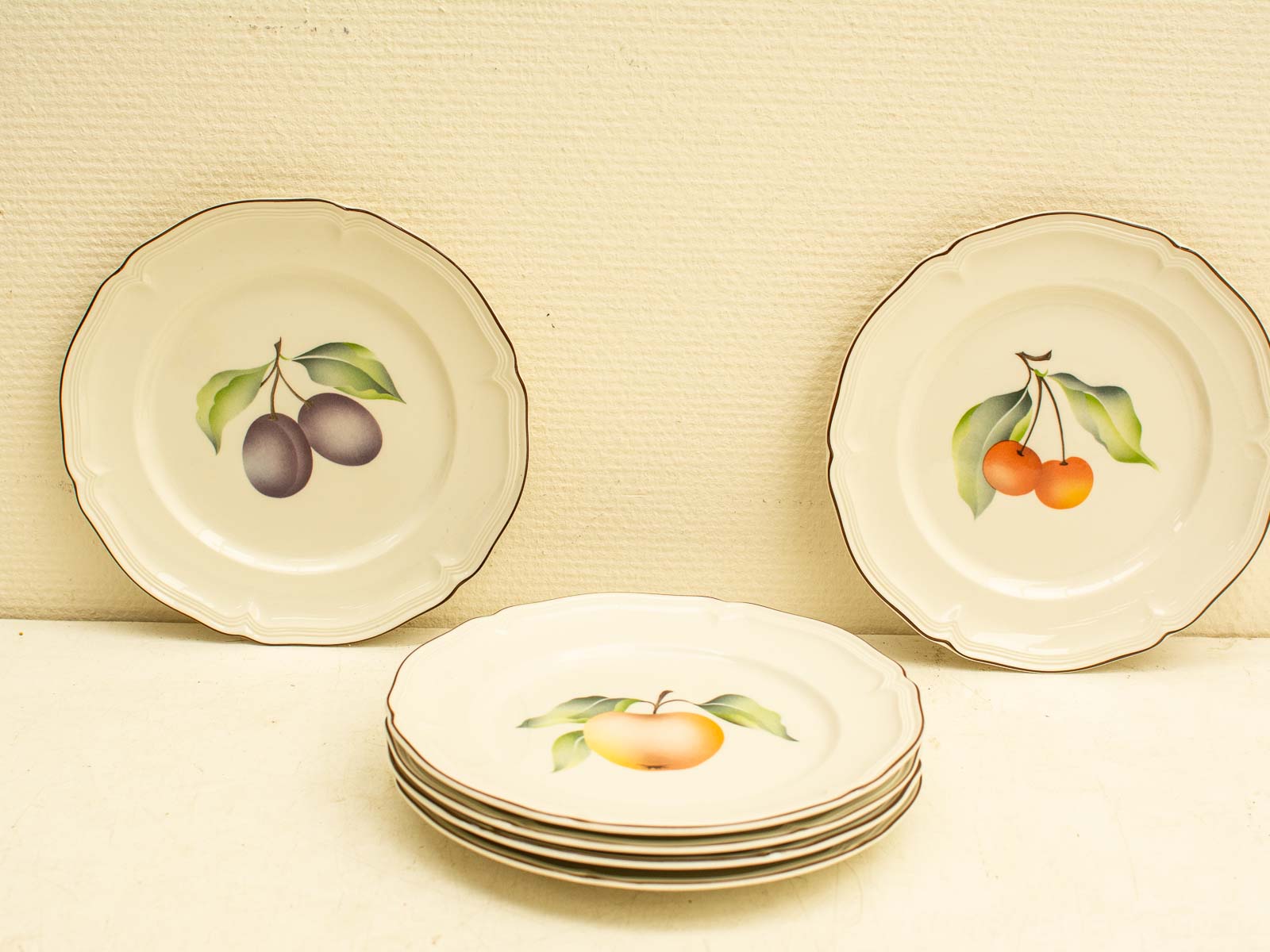 6 Villeroy & Boch bordjes  31473