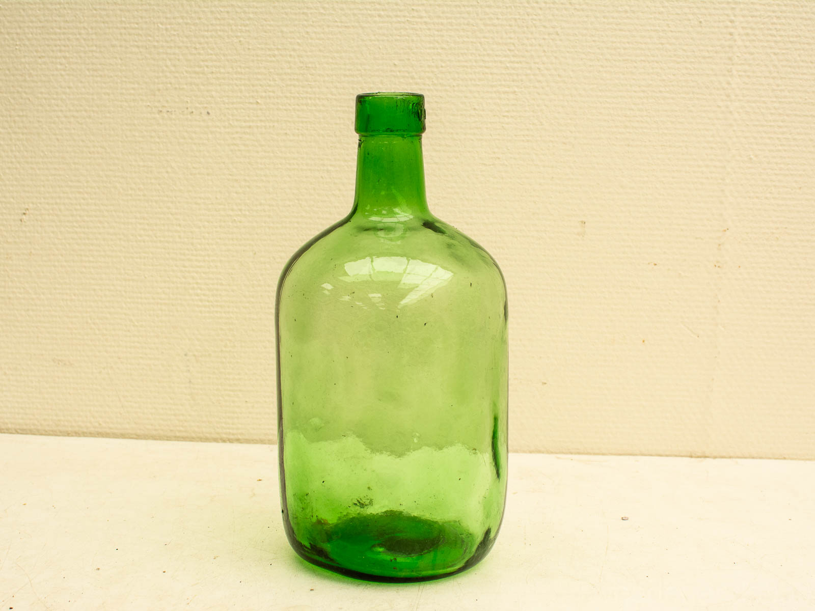 groene glazen  fles 31489