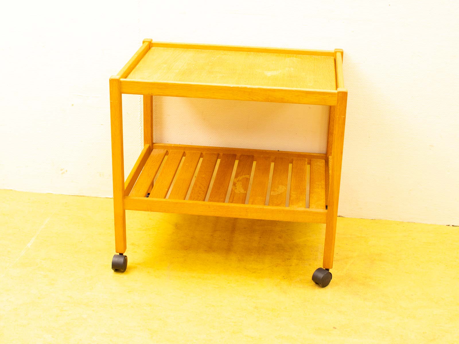 houten keukentafel / trolley 31664