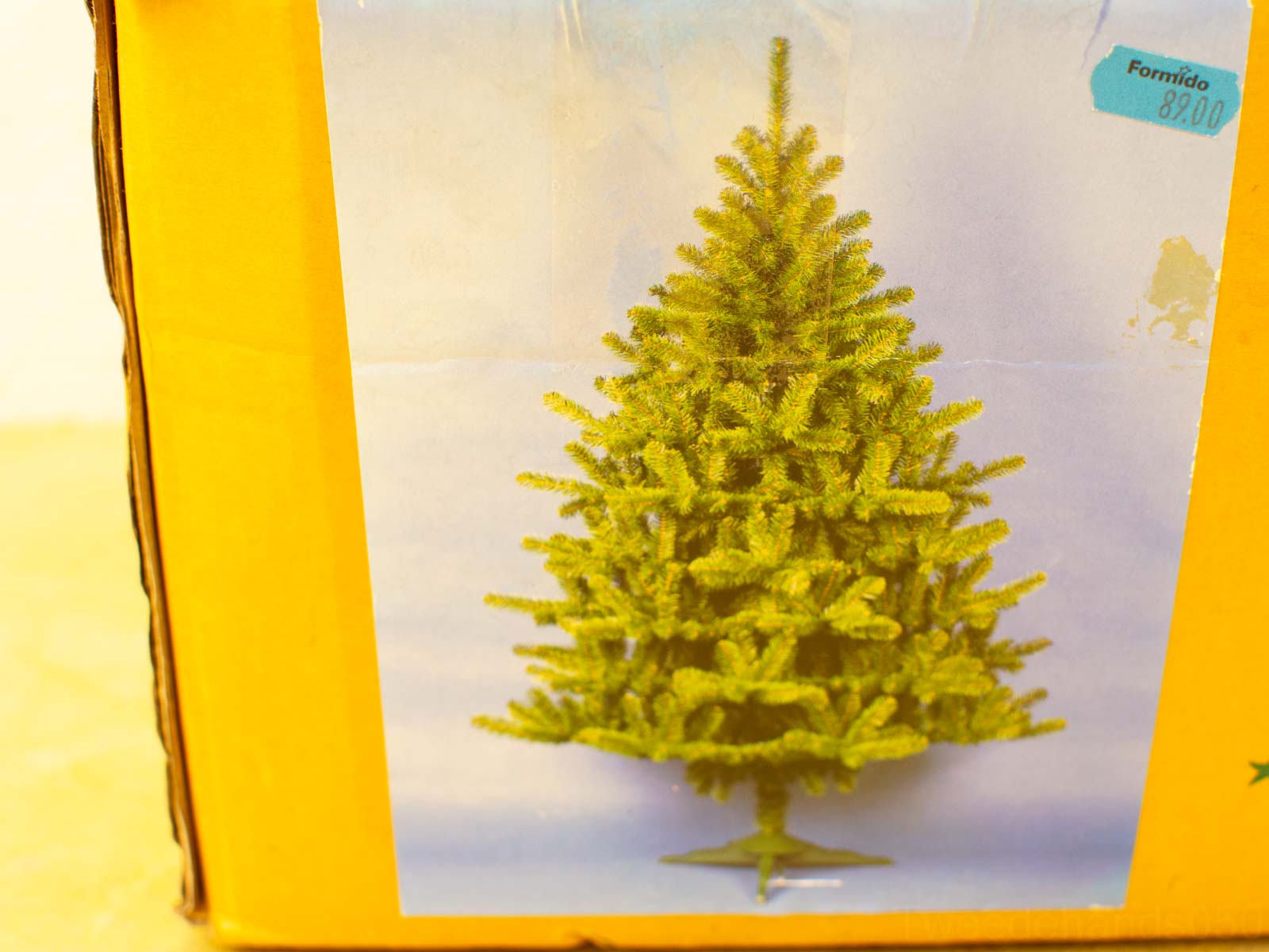 kunst kerstboom 31848