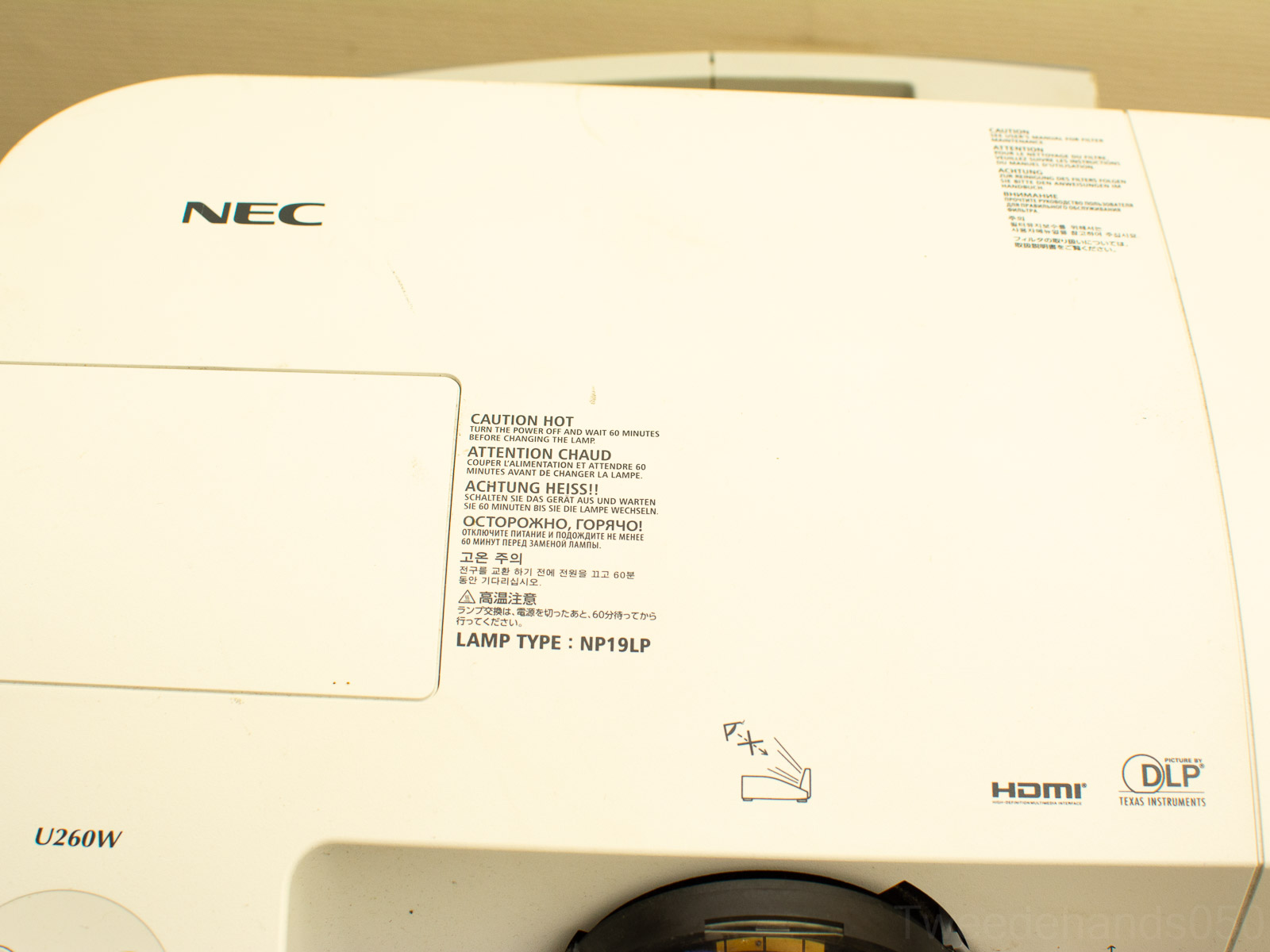 nec  np01wk Short trow beamer 31523