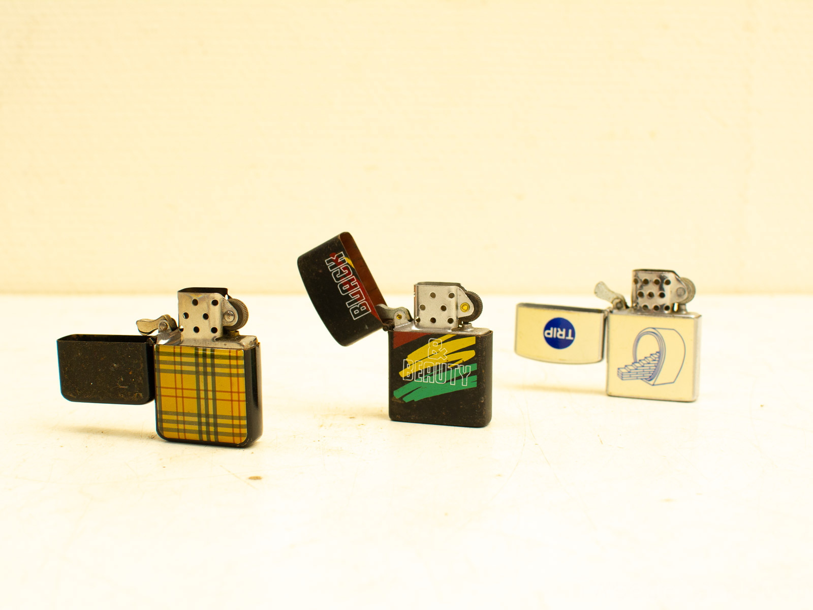 3 zippo aanstekers  32110