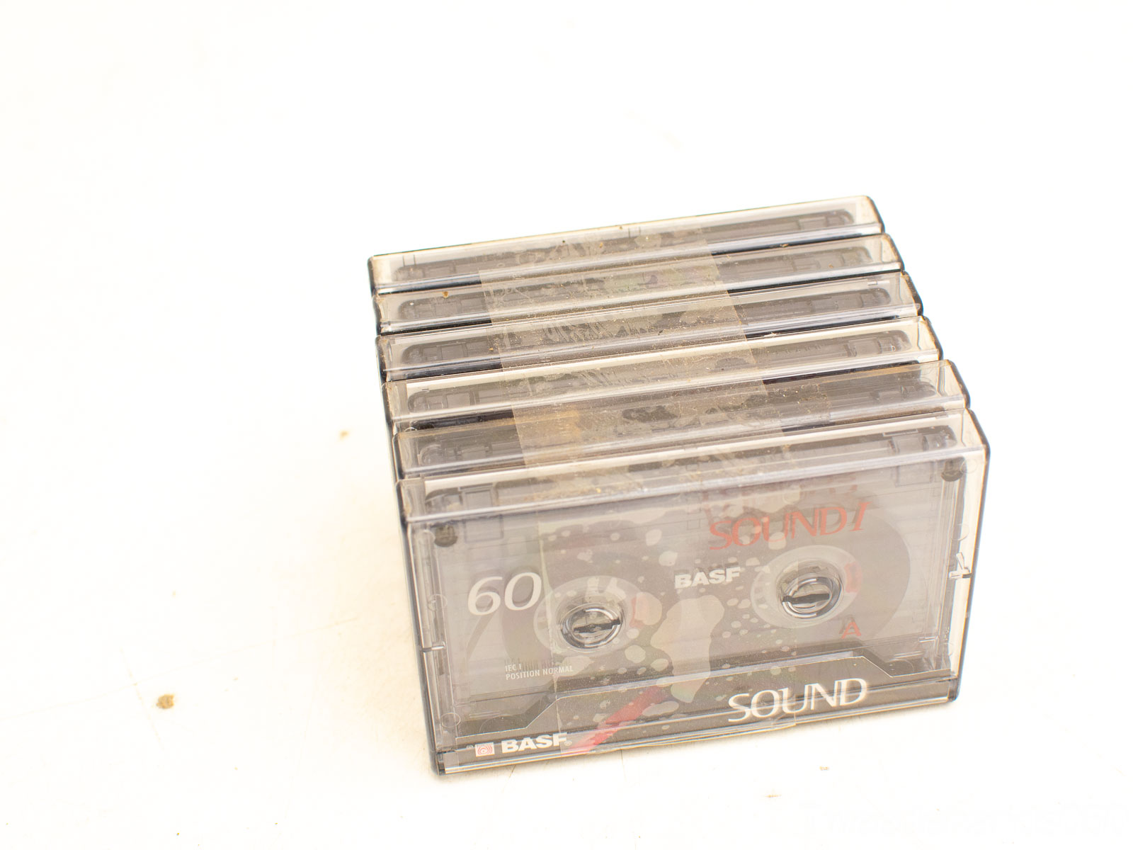 6 Basf cassettebandjes  31434