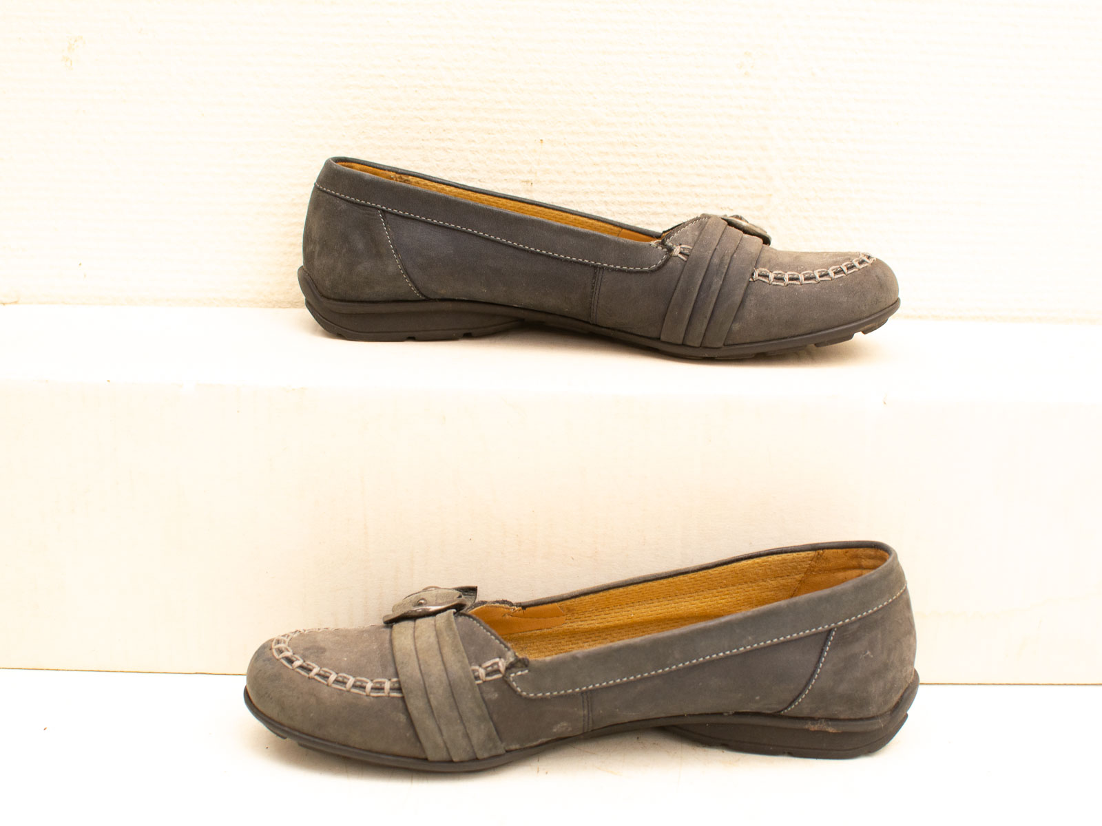 Cabor suede dames instapper  32331