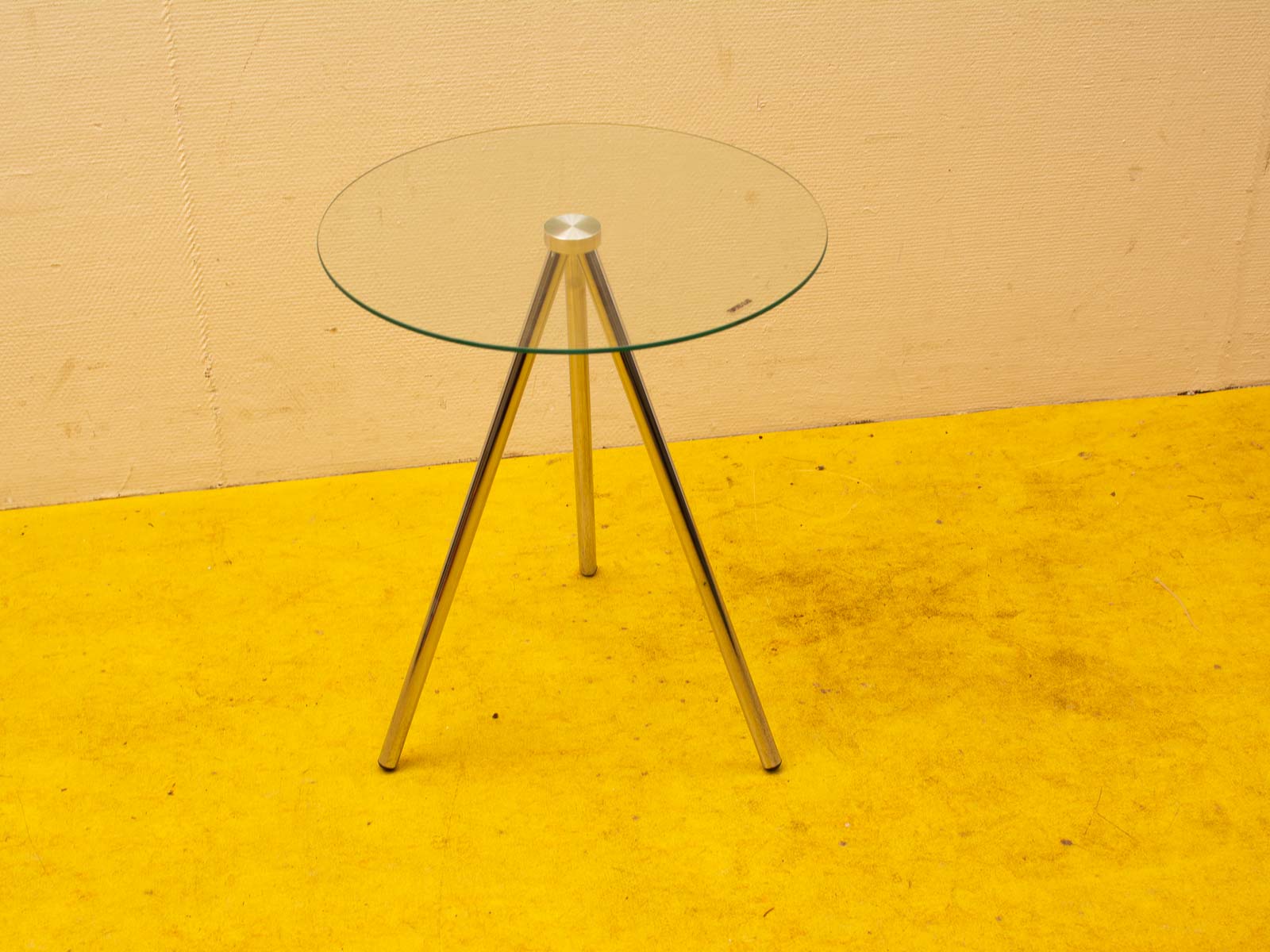Glazen bijzettafel 32244