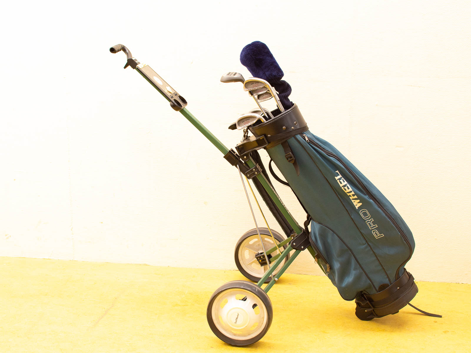 Golftas met golfkar  32325