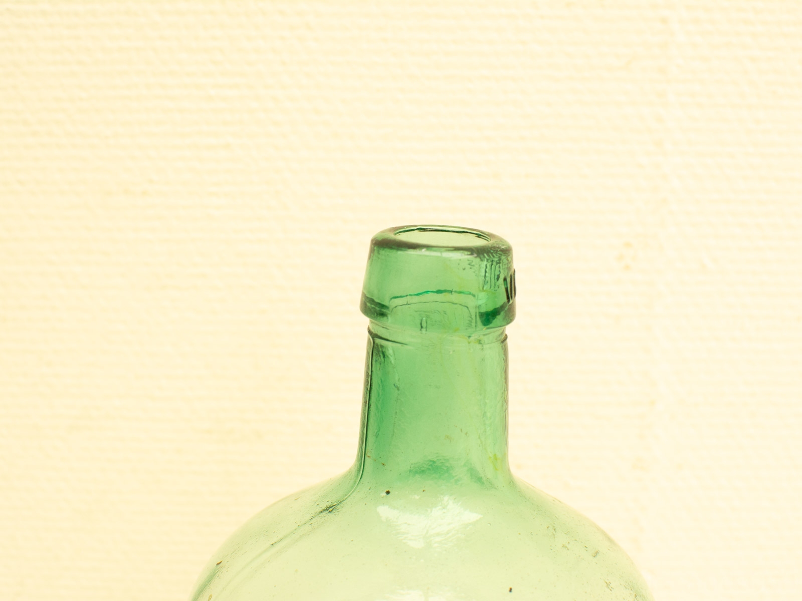 groene glazen fles 32186