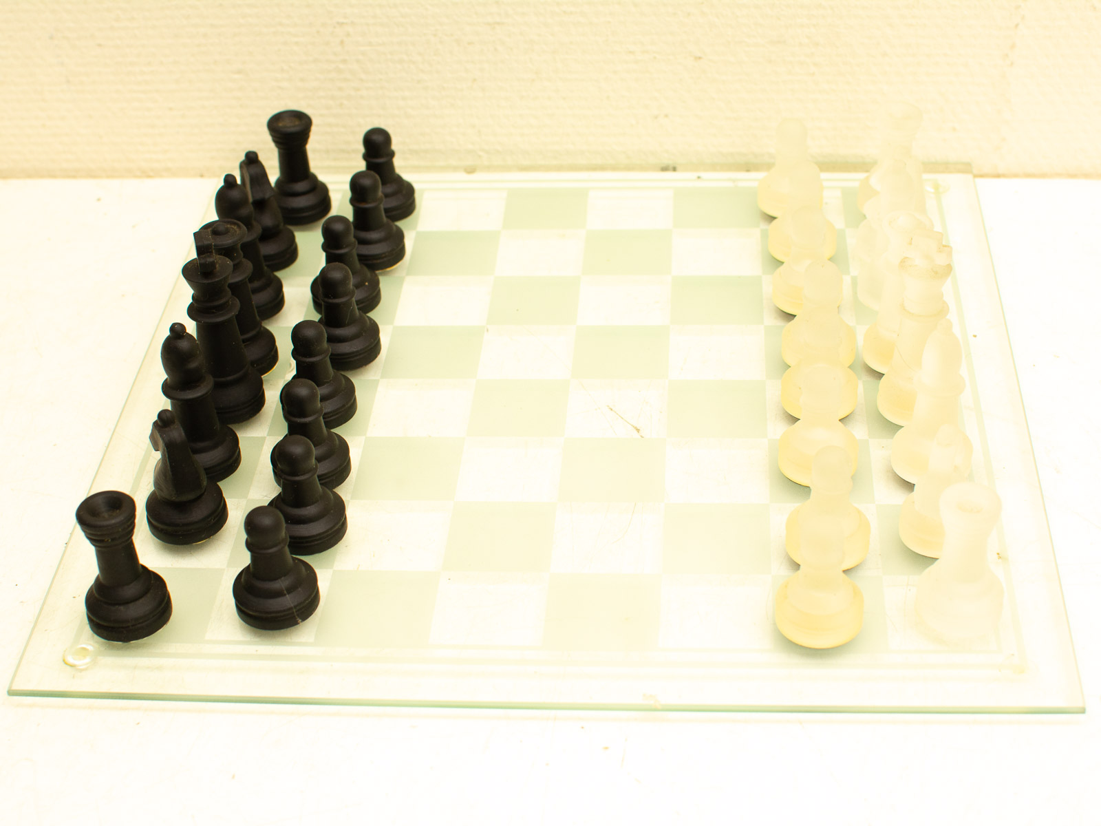 schaakspel van glas 32737
