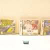 Vintage Nintendo DS game cartridges: Need for Speed, FIFA 11, and Sonic Racing collection.