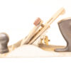 Ergonomic vintage woodworking hand plane for precise shaping and smoothing of wood surfaces.