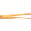 Vintage pipe wrench with rustic charm, perfect for plumbing enthusiasts and collectors alike.