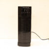 Sleek black tower fan for efficient cooling, perfect for any space with quiet operation.