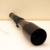 Sleek black telescope ideal for astronomy and wildlife observation. High-quality optics for clear viewing.