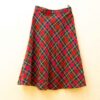 Vibrant tartan plaid skirt: stylish, versatile, and perfect for any occasion.