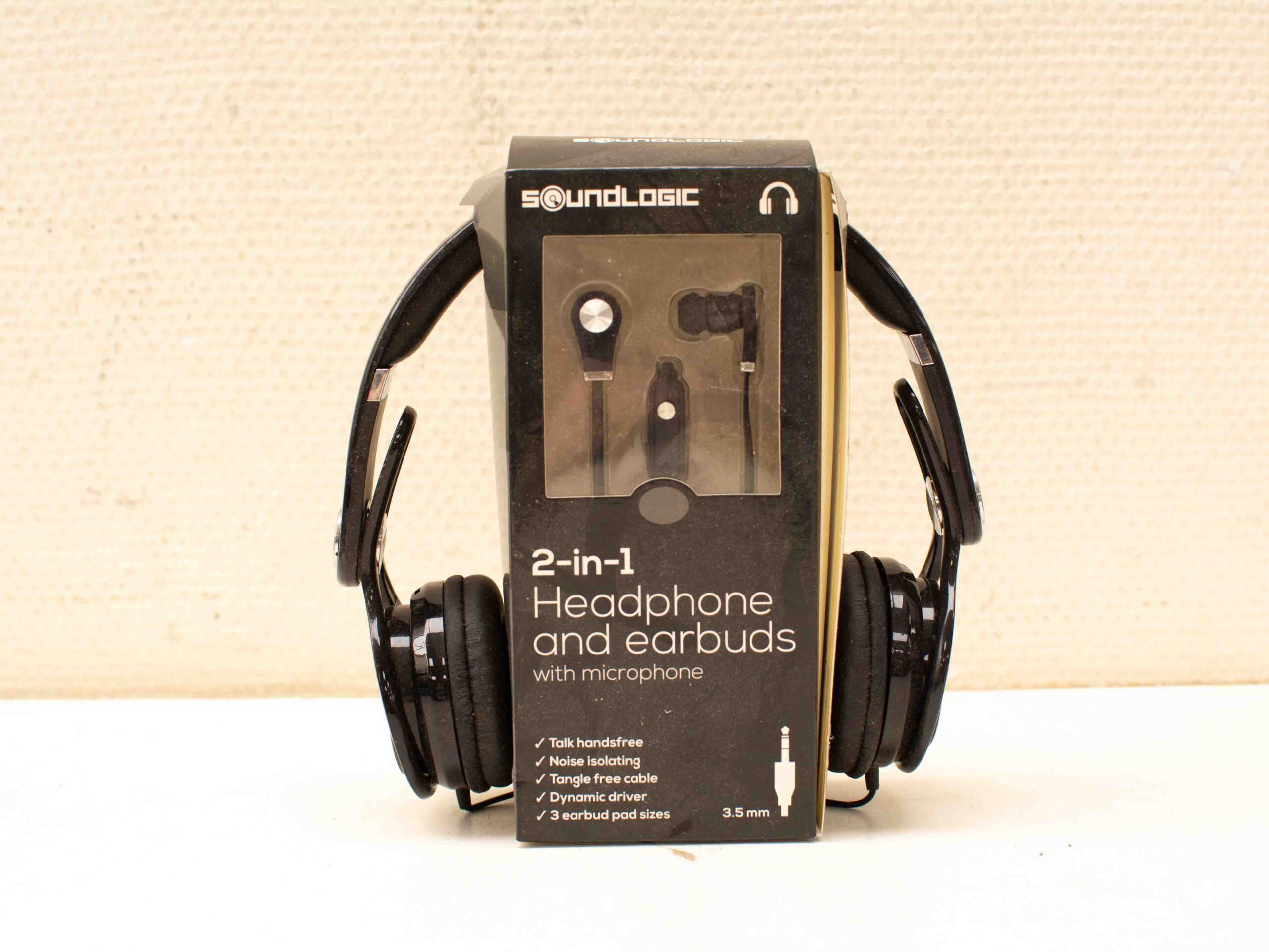 2-in-1 Headphone and earbuds 38159