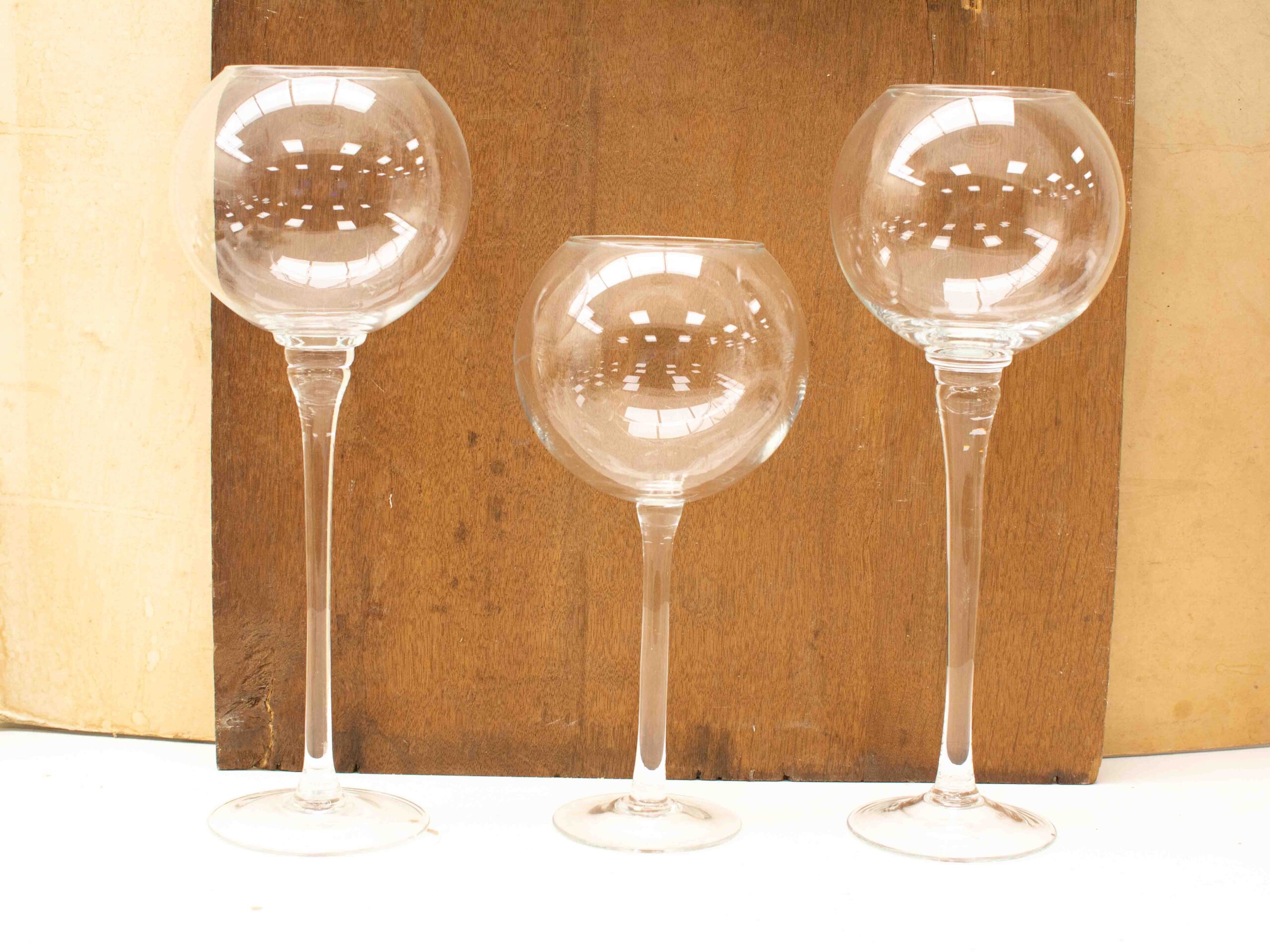 3 grote wijnglazen 3809