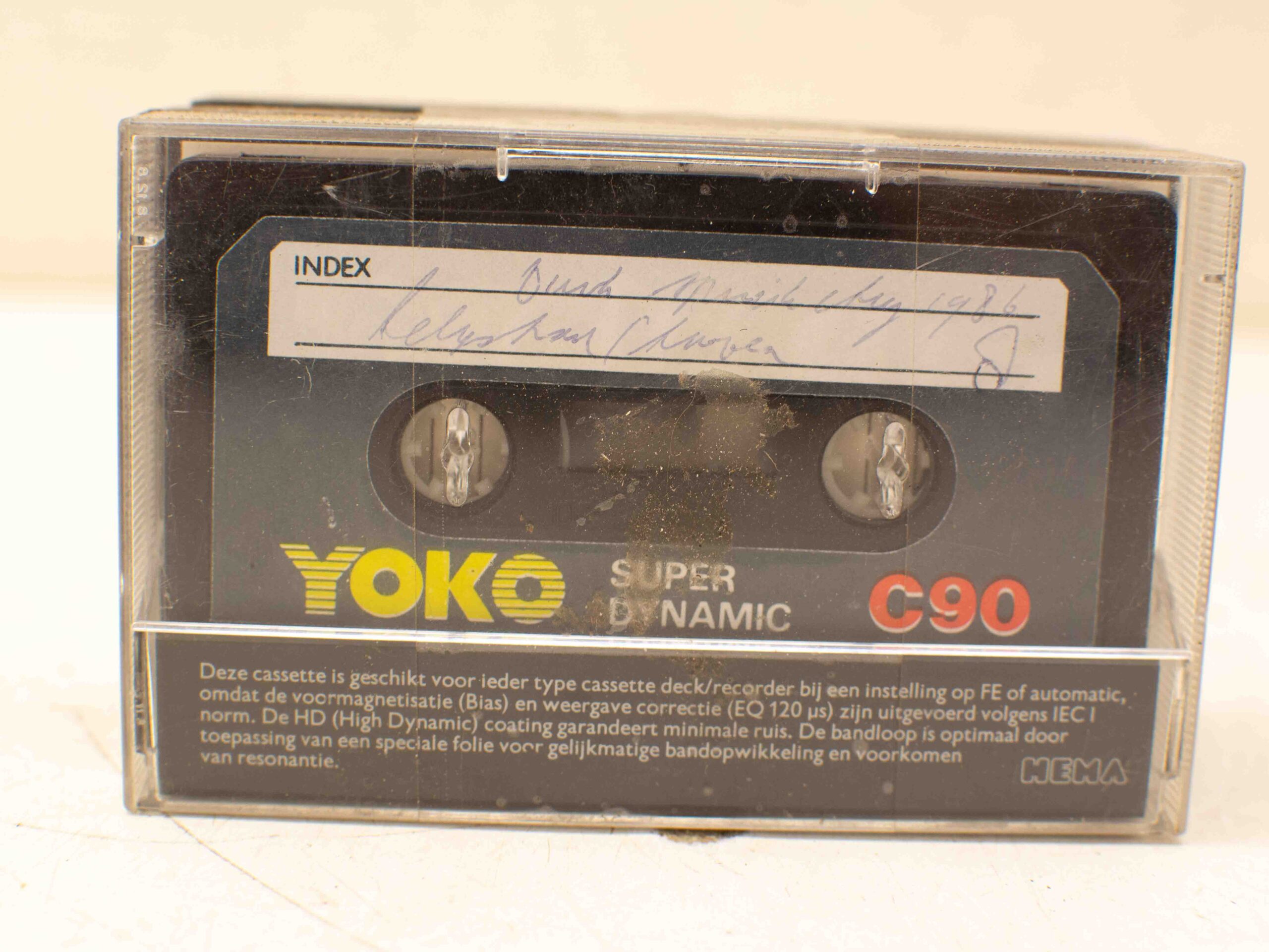 3 Yoko cassettebandjes 38099
