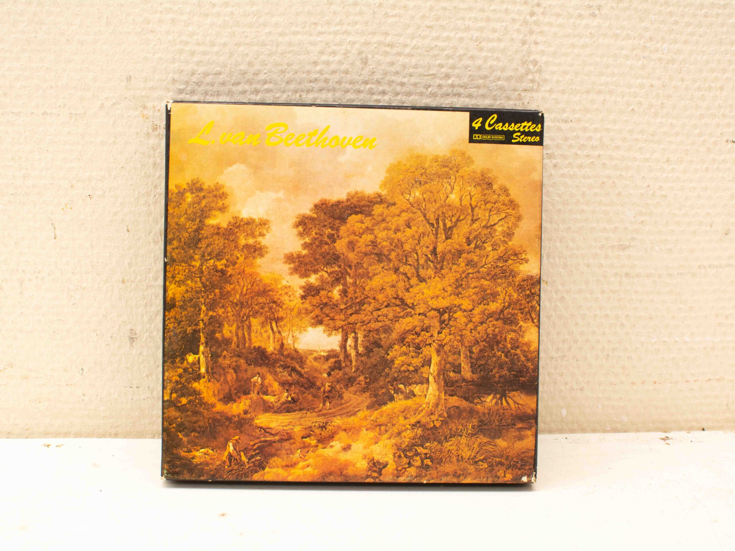 4 Cassettebandjes van L van Beethoven 37796