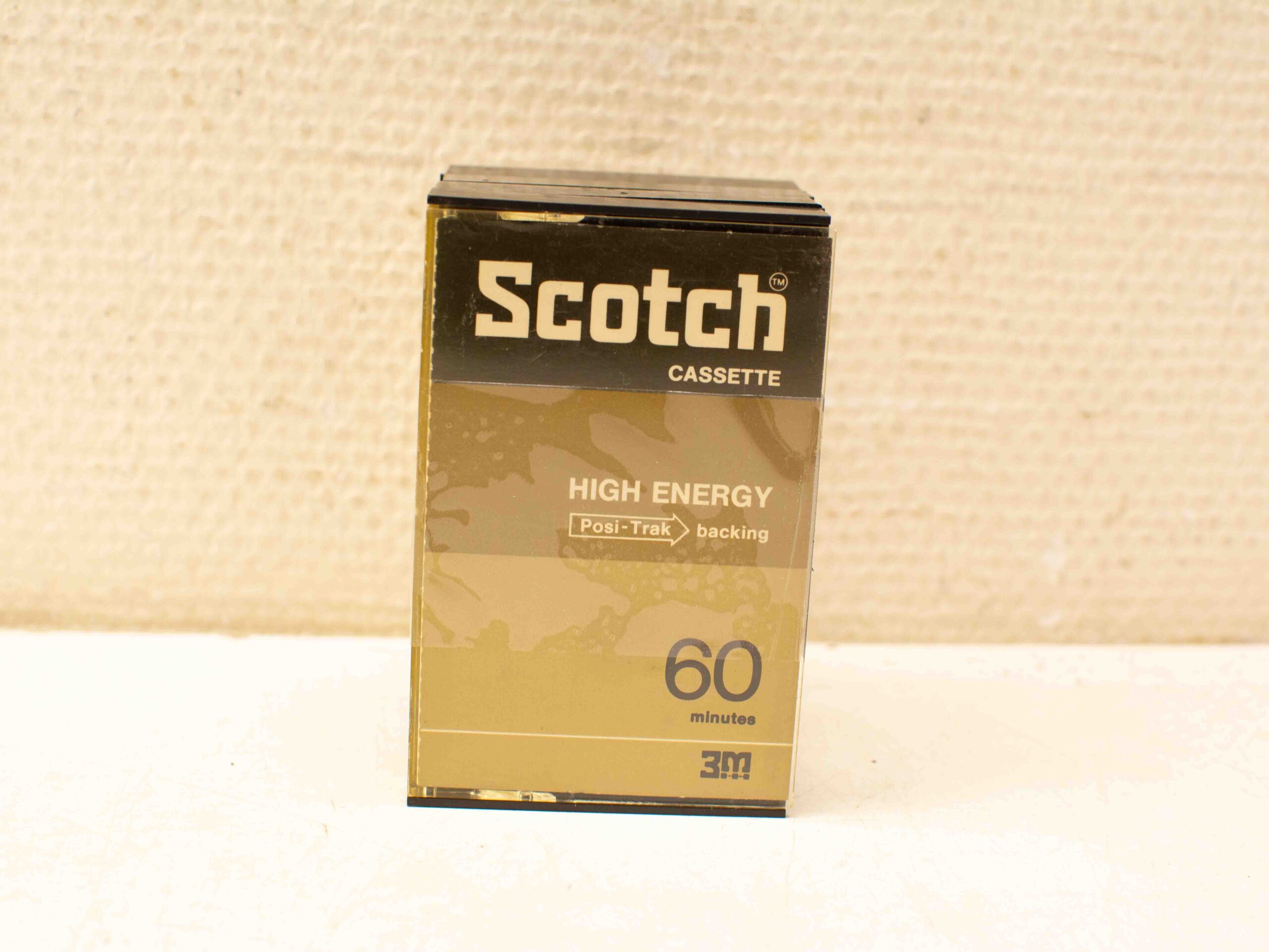 4 Scotch Cassettebandjes 38191