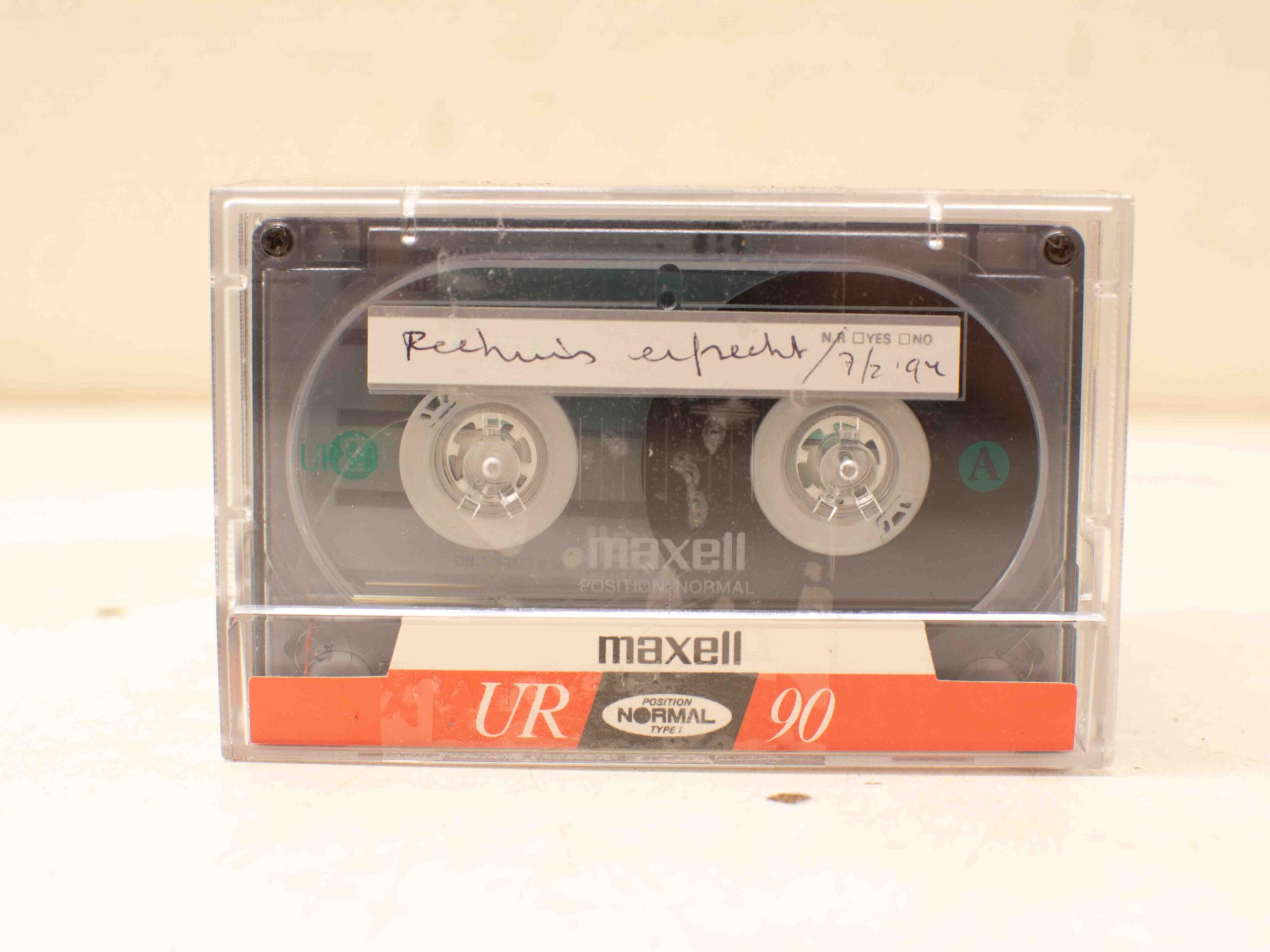 6 Maxell cassettebandjes 38150