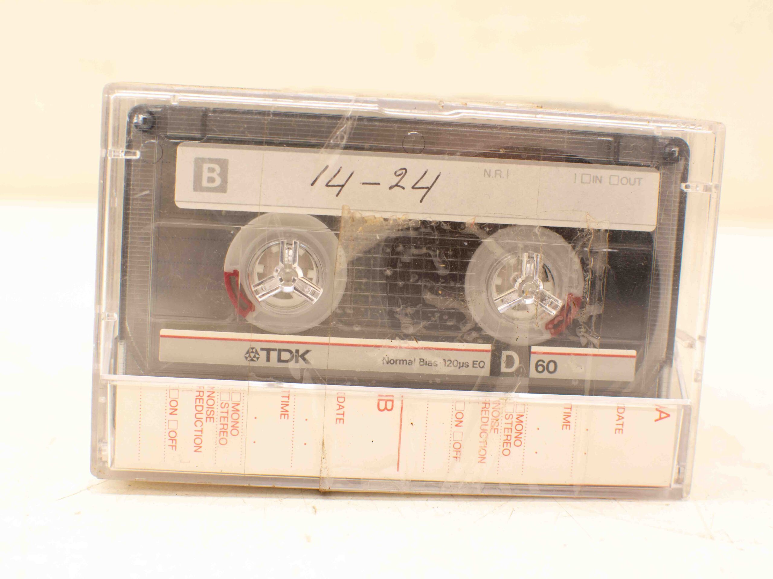 6 TDK cassettebandh=jes 38148