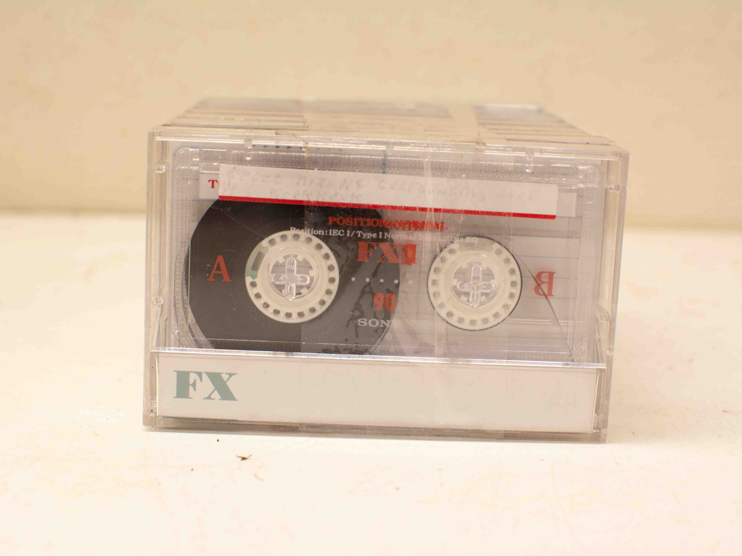 8 Sony cassettebandjes 38132