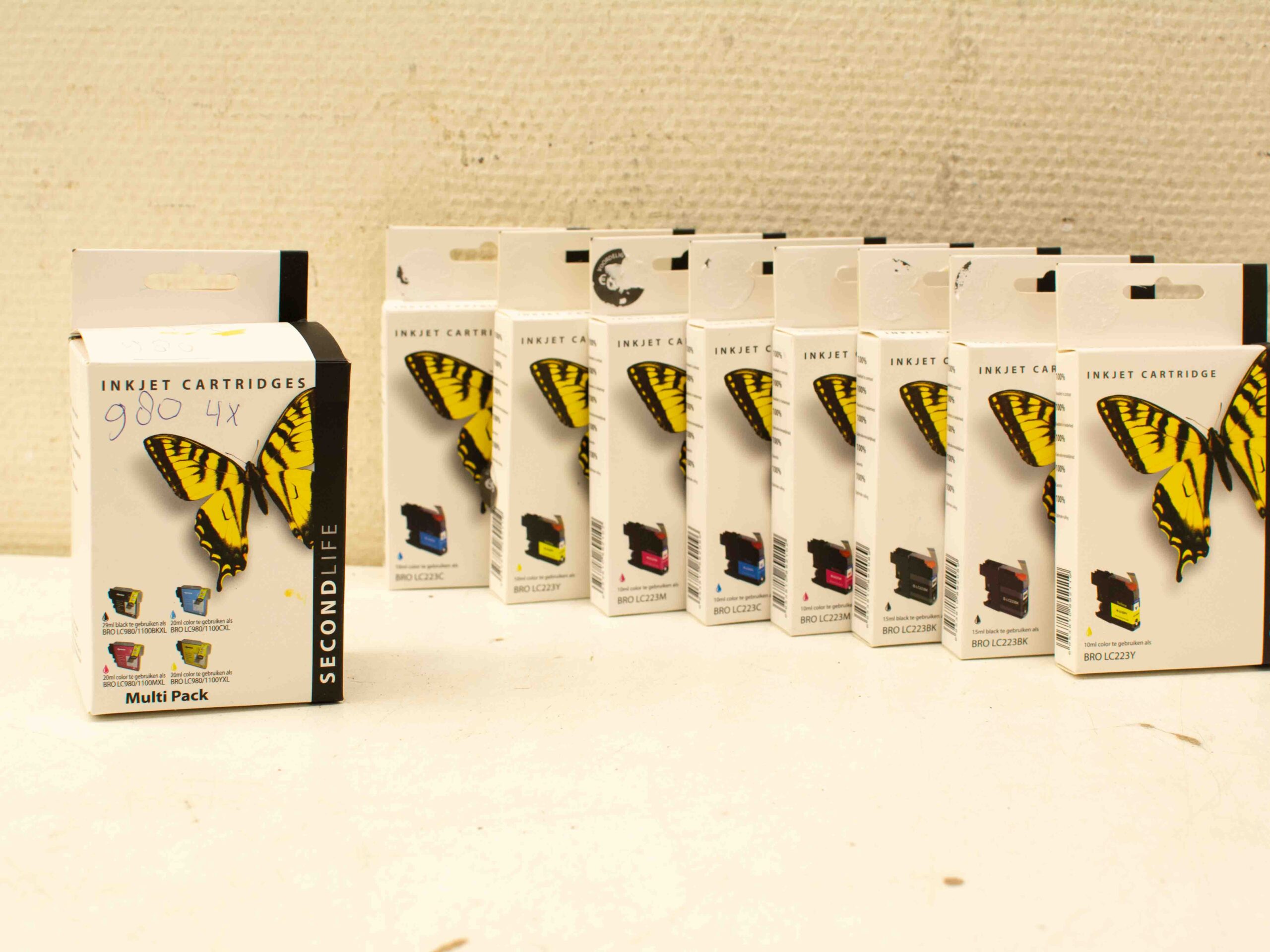 9 doosjes Inkjet Cardridge 38175