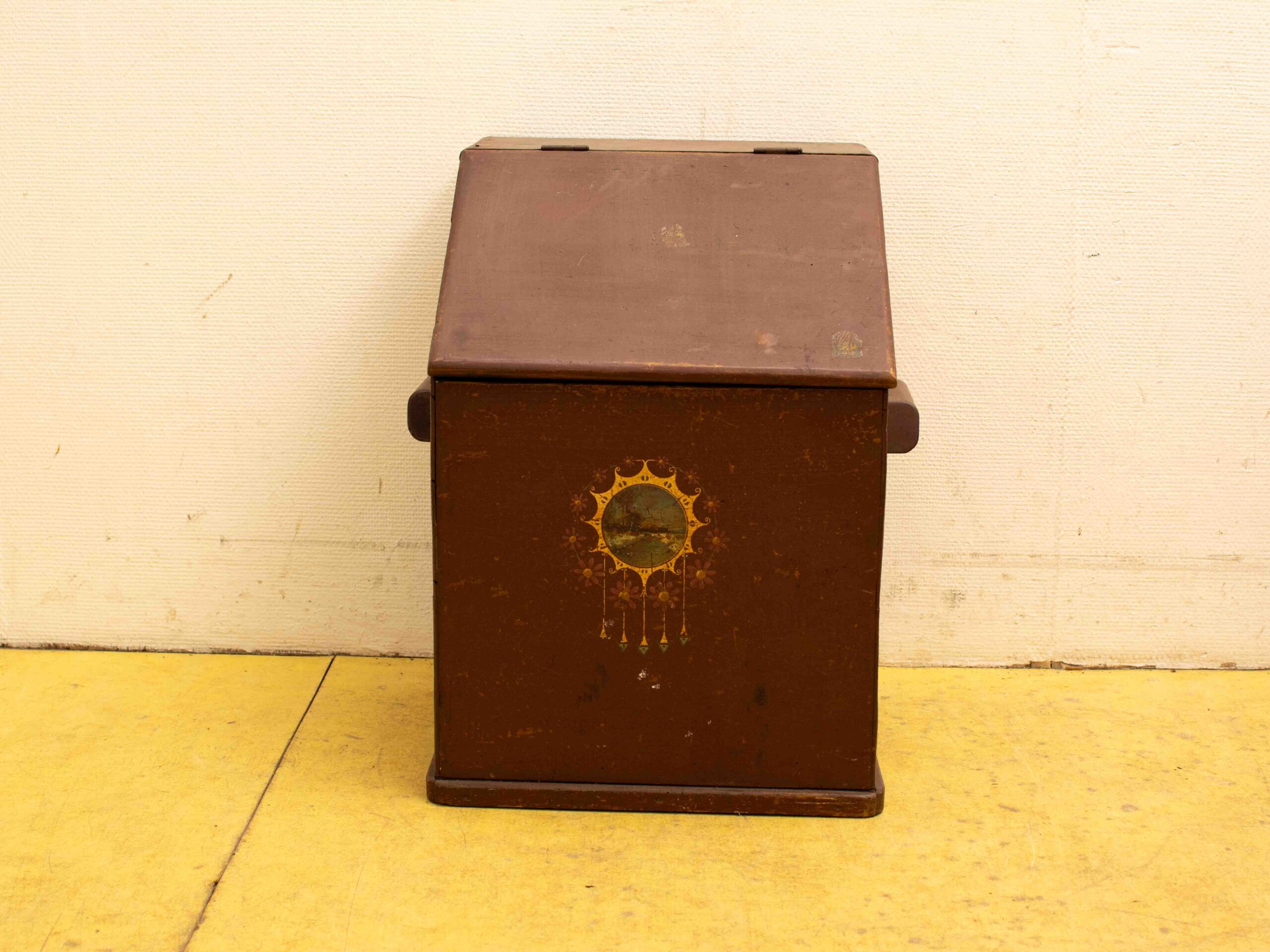 Houten kolenbak 37754