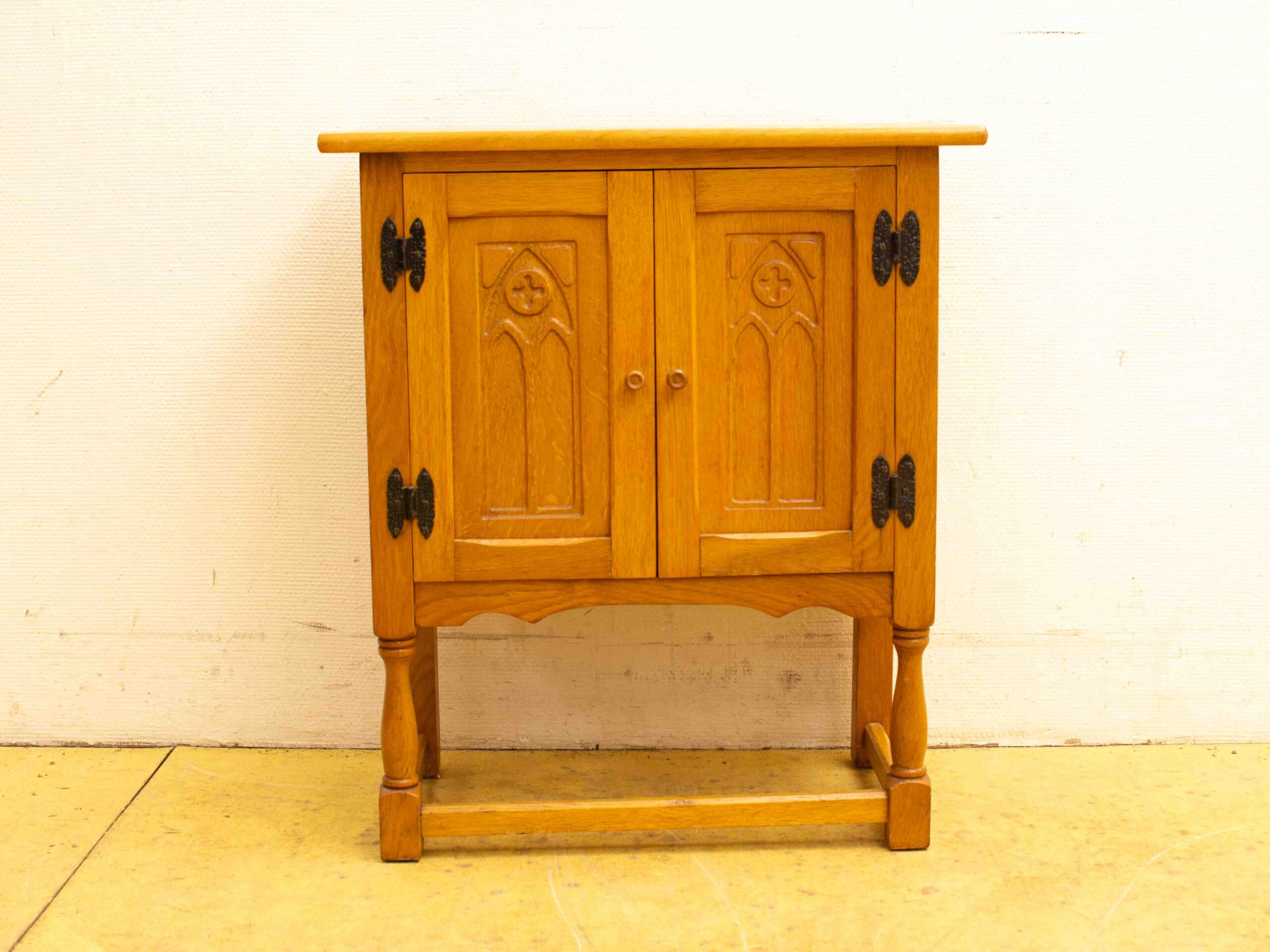 Vintage Houten kastje 38129