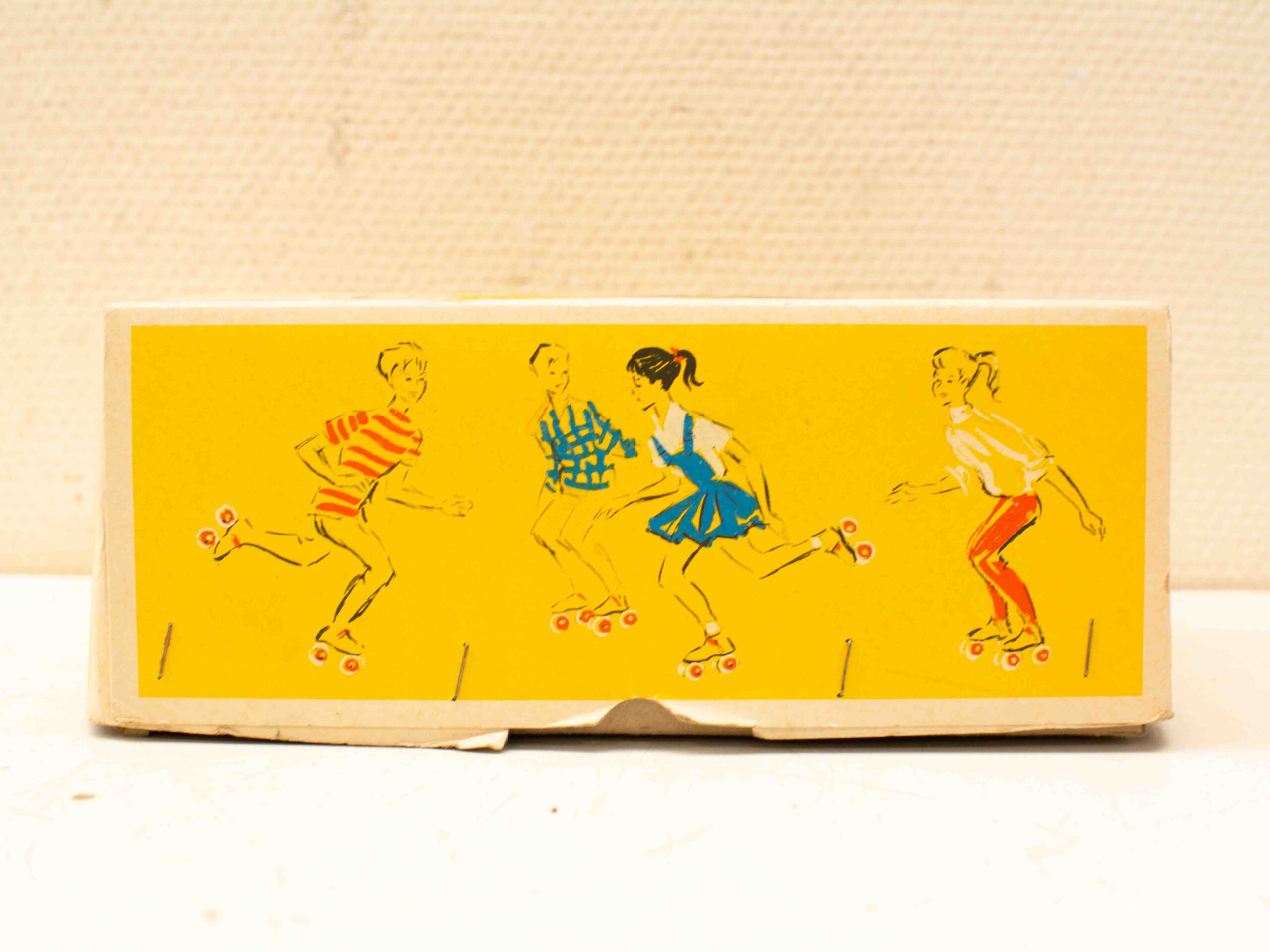 Vintage lege doos van het merk Hudora 37629