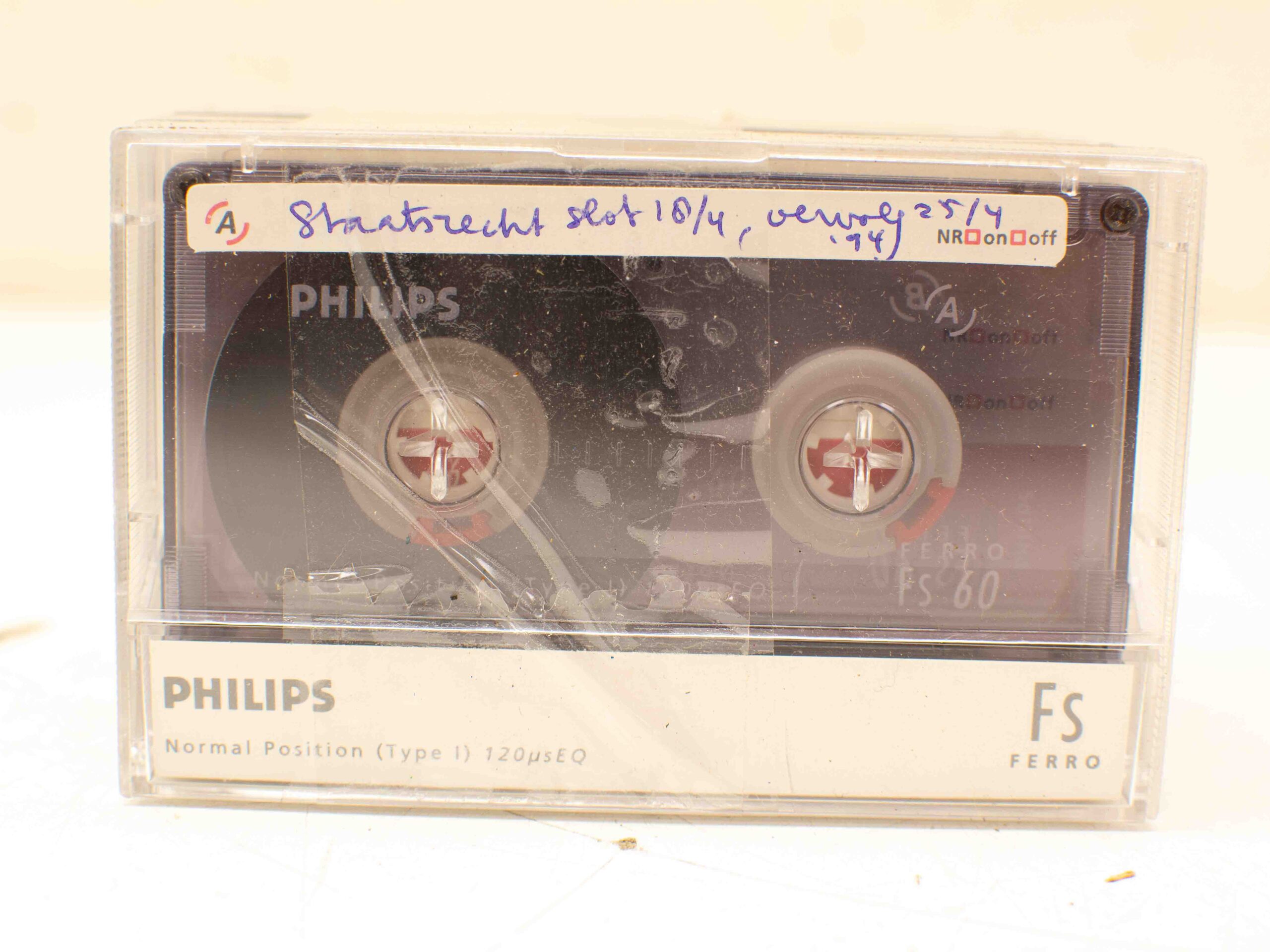 4 Philips Cassettebandjes 38273