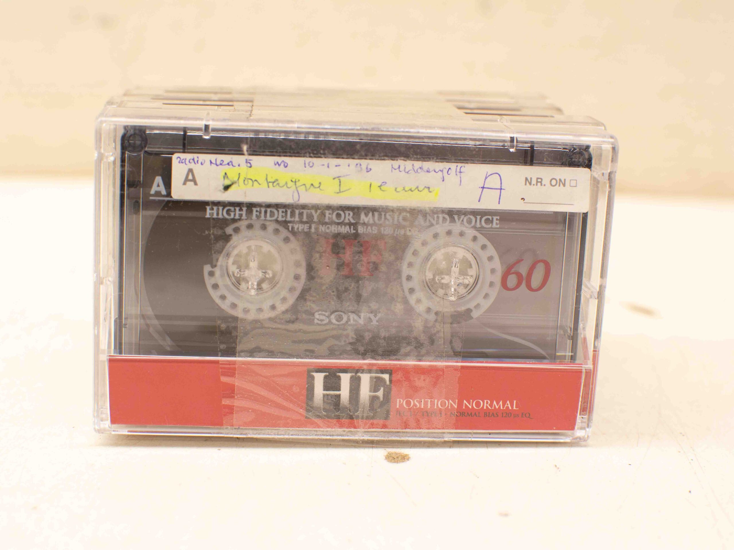 5 Sony cassettebandjes 38559
