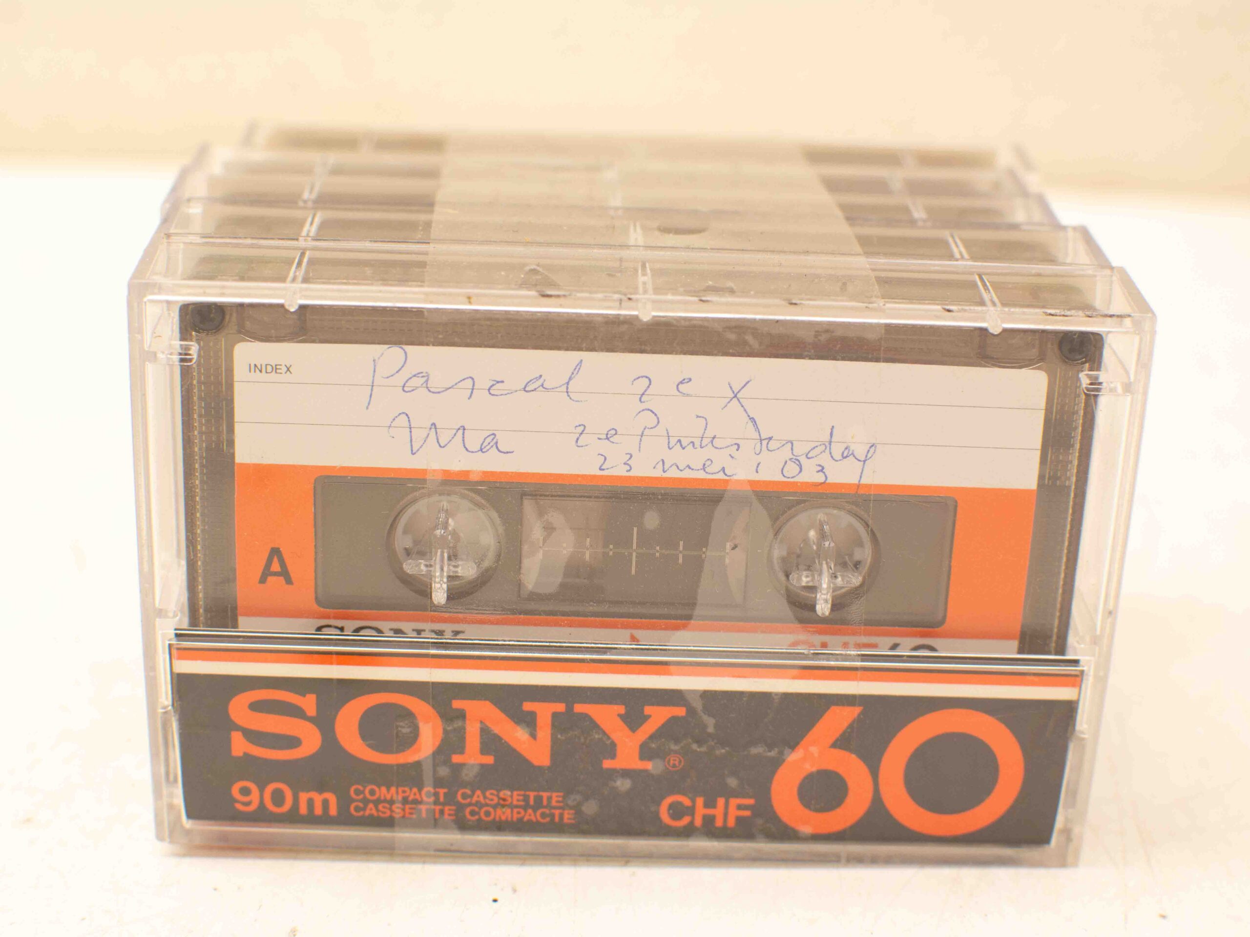 5 Sony Cassettebandjes 38616