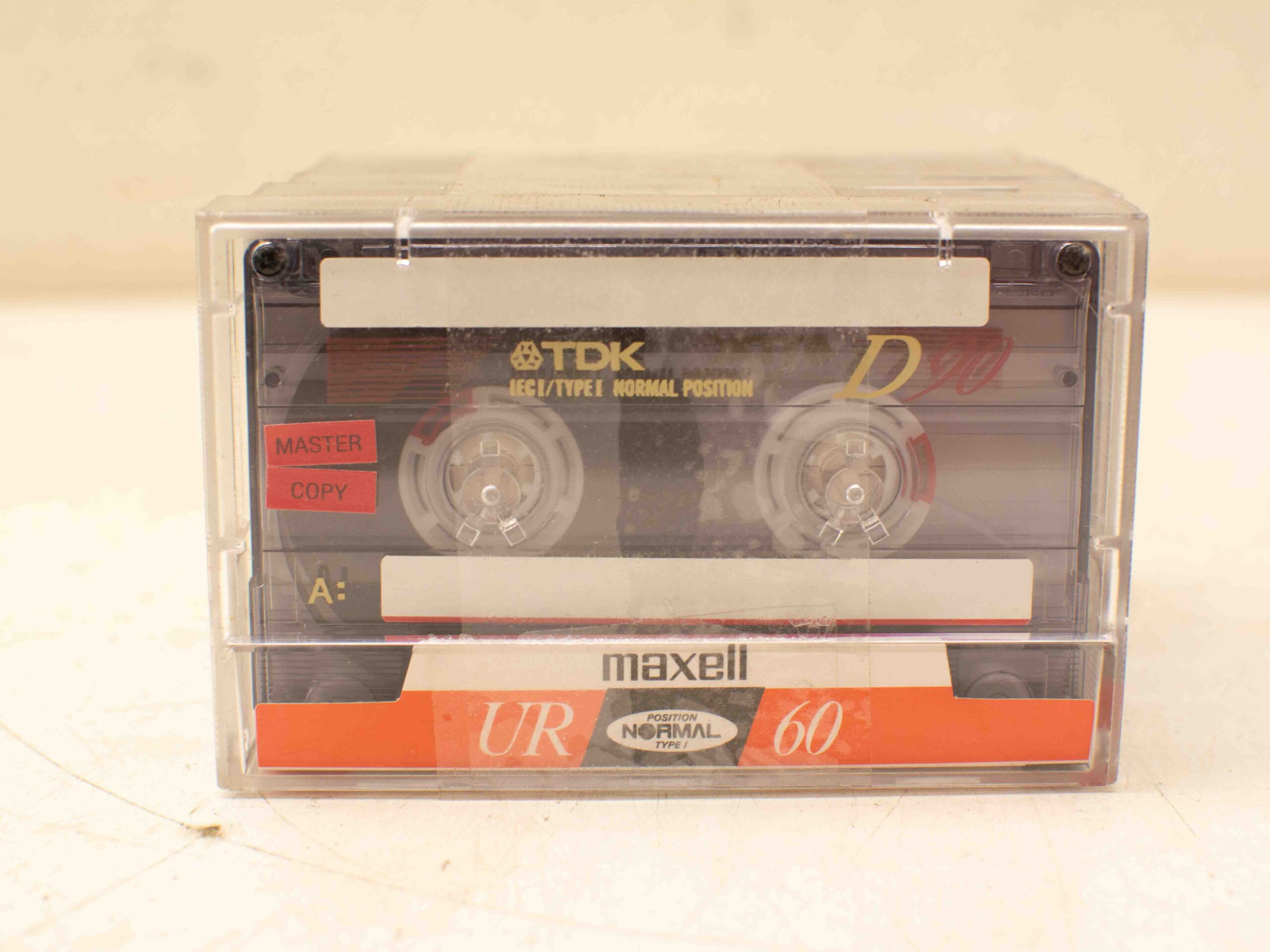 6 Maxell cassettebandjes 38453