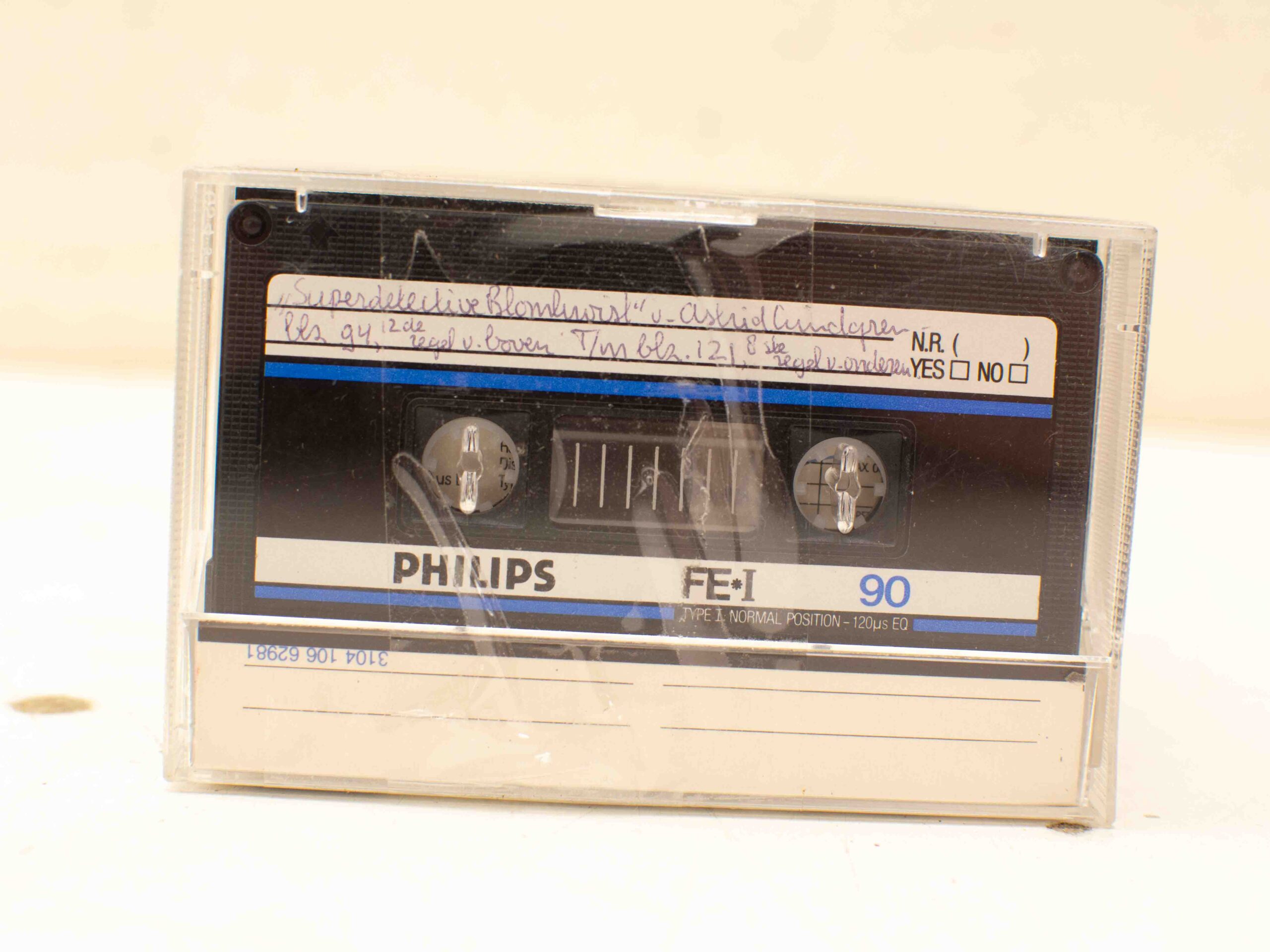 7 Philips cassettebandjes 38349