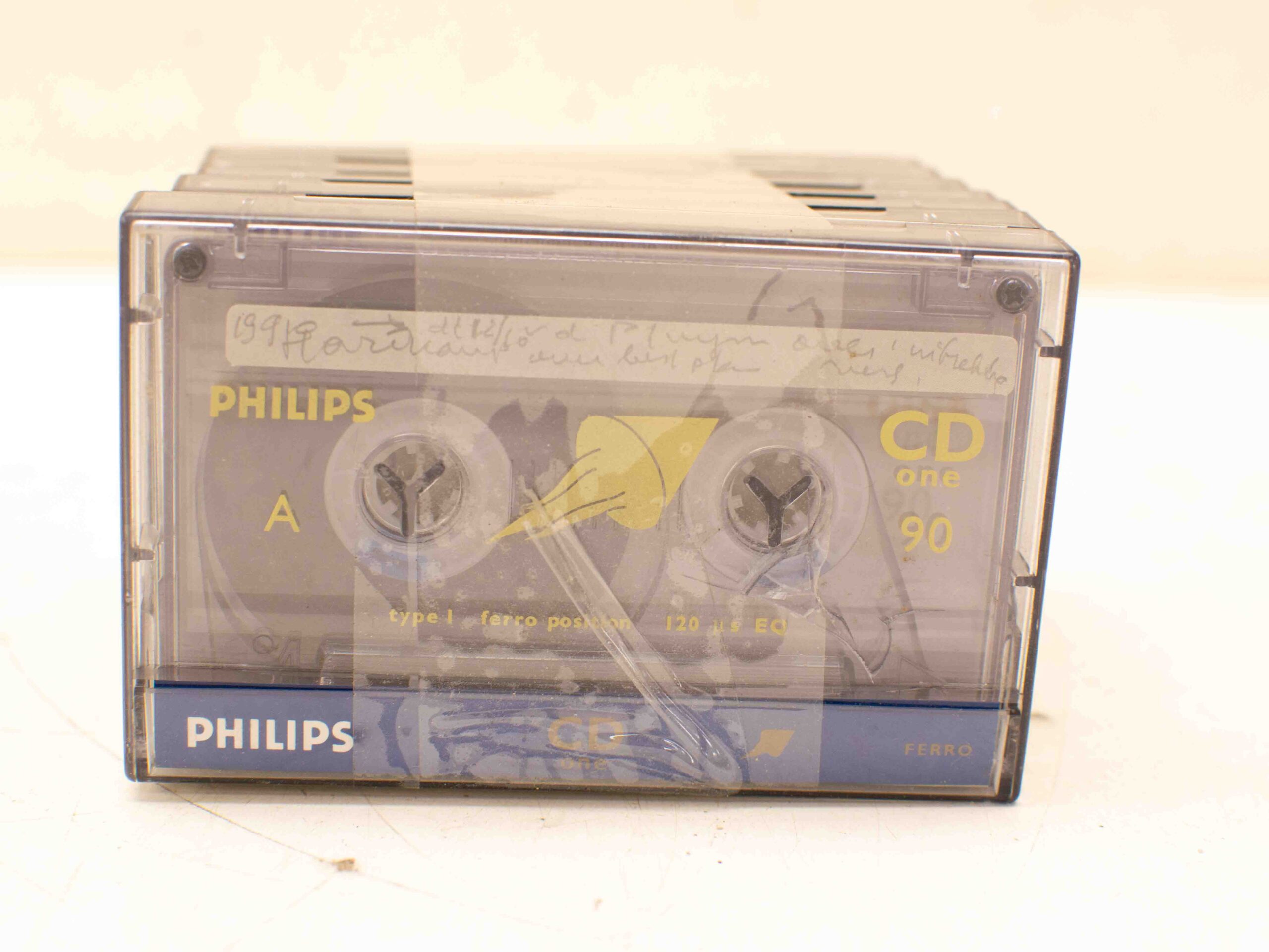 7 Philips cassettebandjes 38500