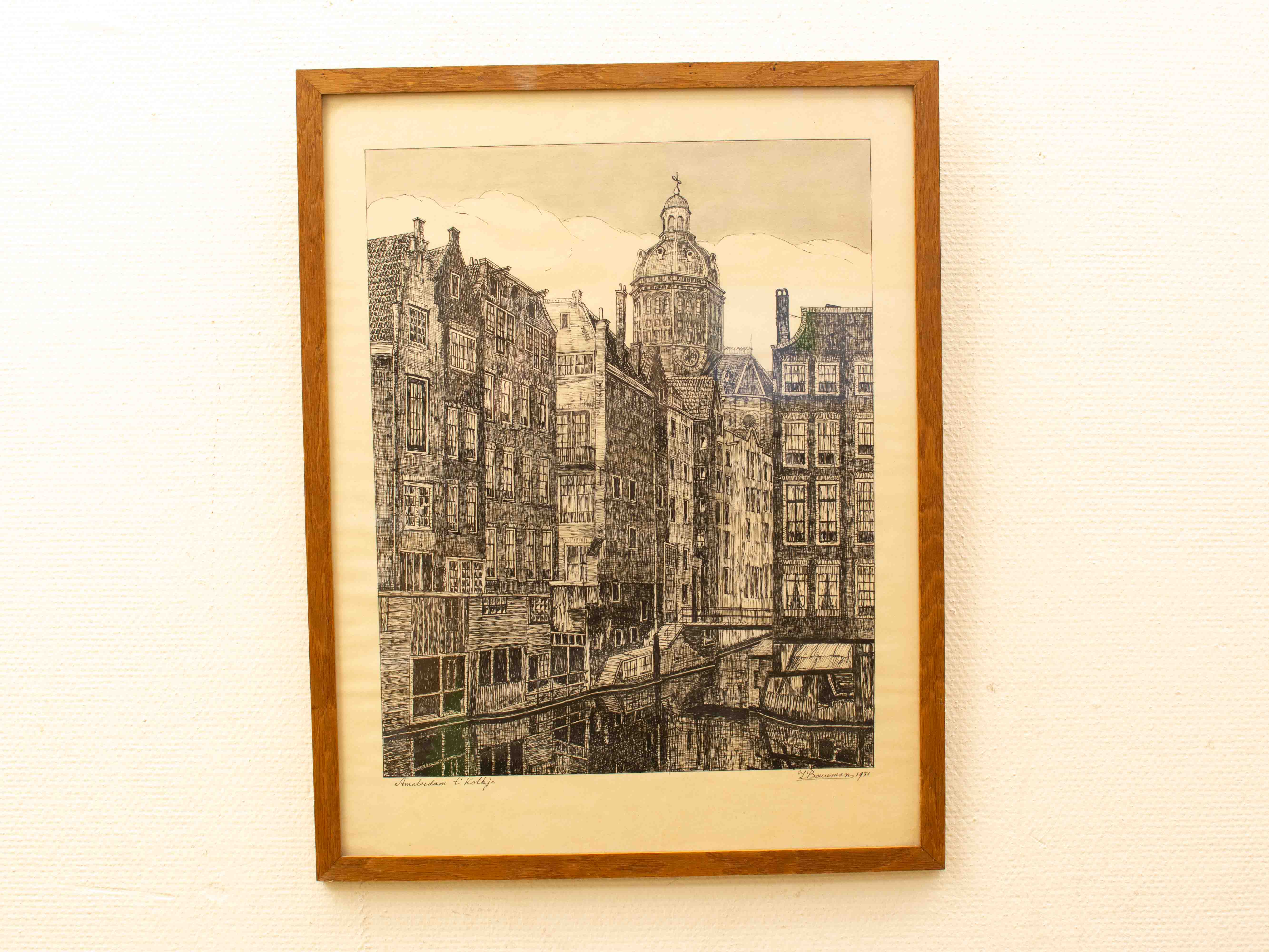 Prent van Amsterdam t kolkje 38560