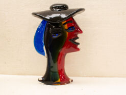 Een Murano Glazen Dames hoofd 39265